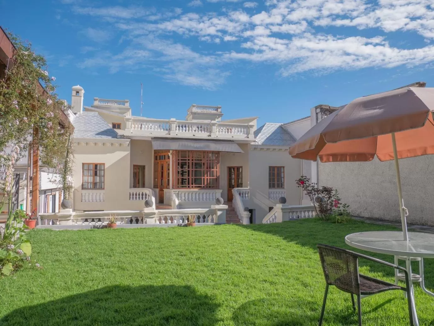 Patio in Boutique Hotel in Quito Hotel Casona 1914