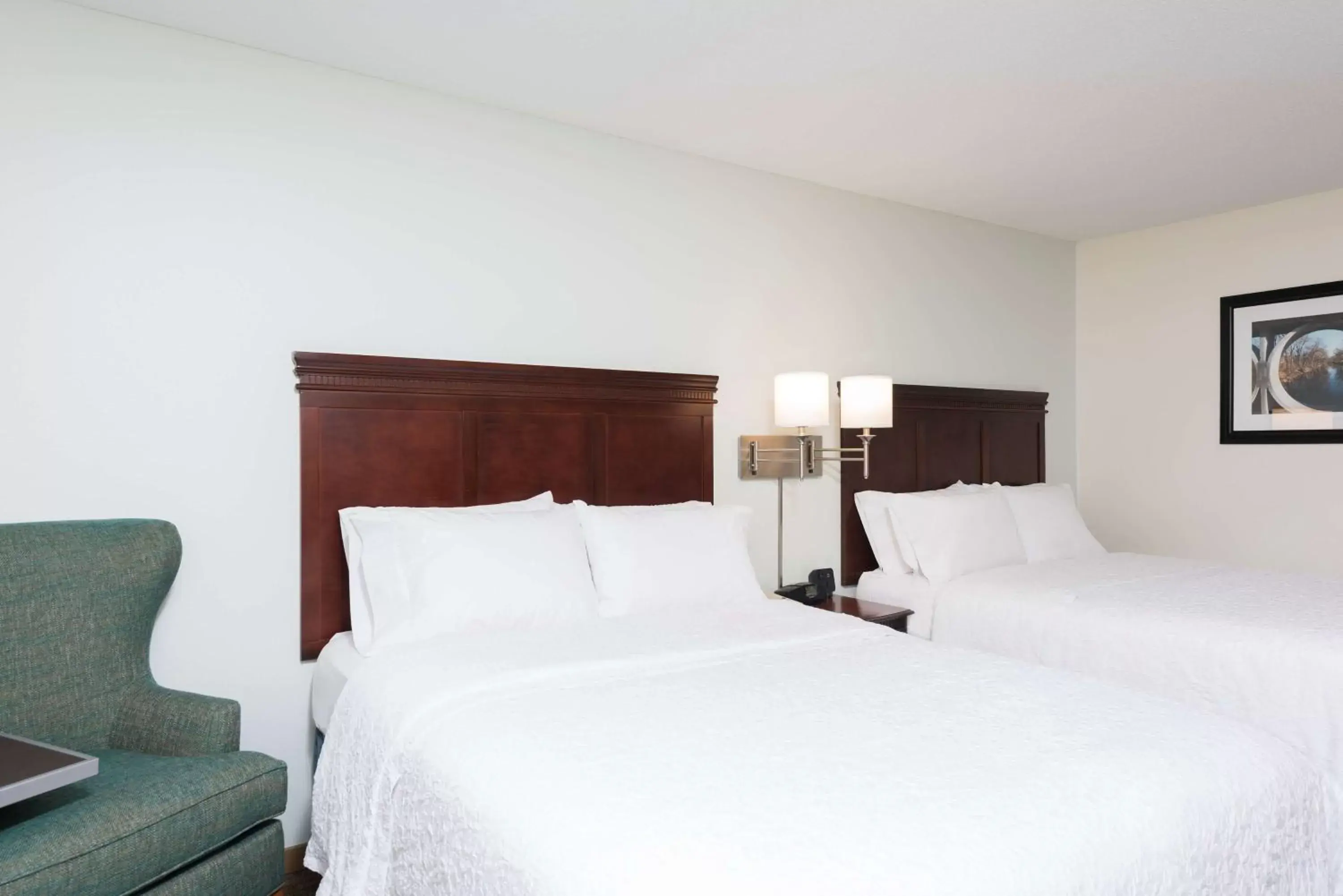 Queen Room with Two Queen Beds in Hampton Inn East Lansing Queen Room with Two Queen Beds in Hampton Inn East Lansing