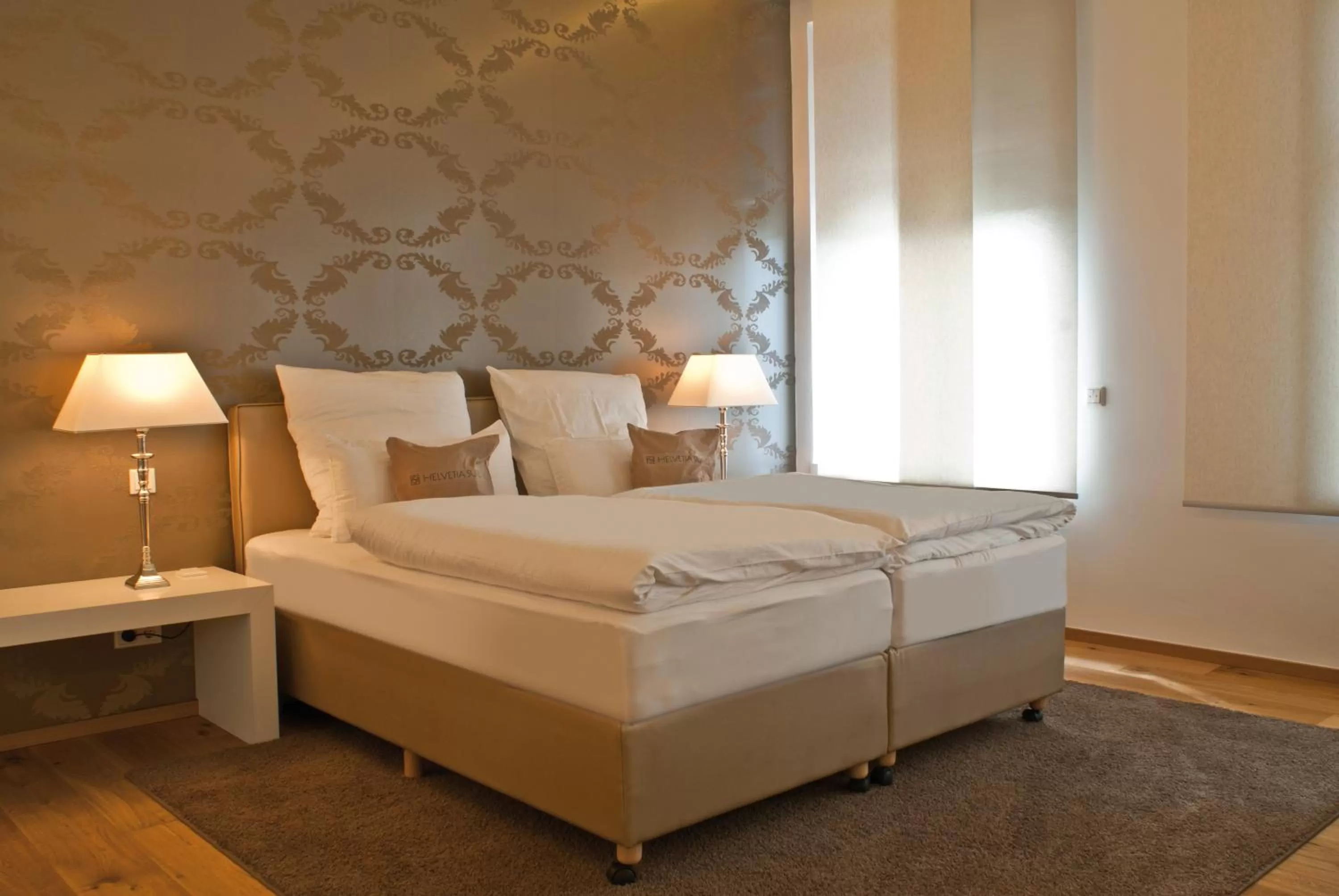 Bed in Haven Hotels - Helvetia Suites