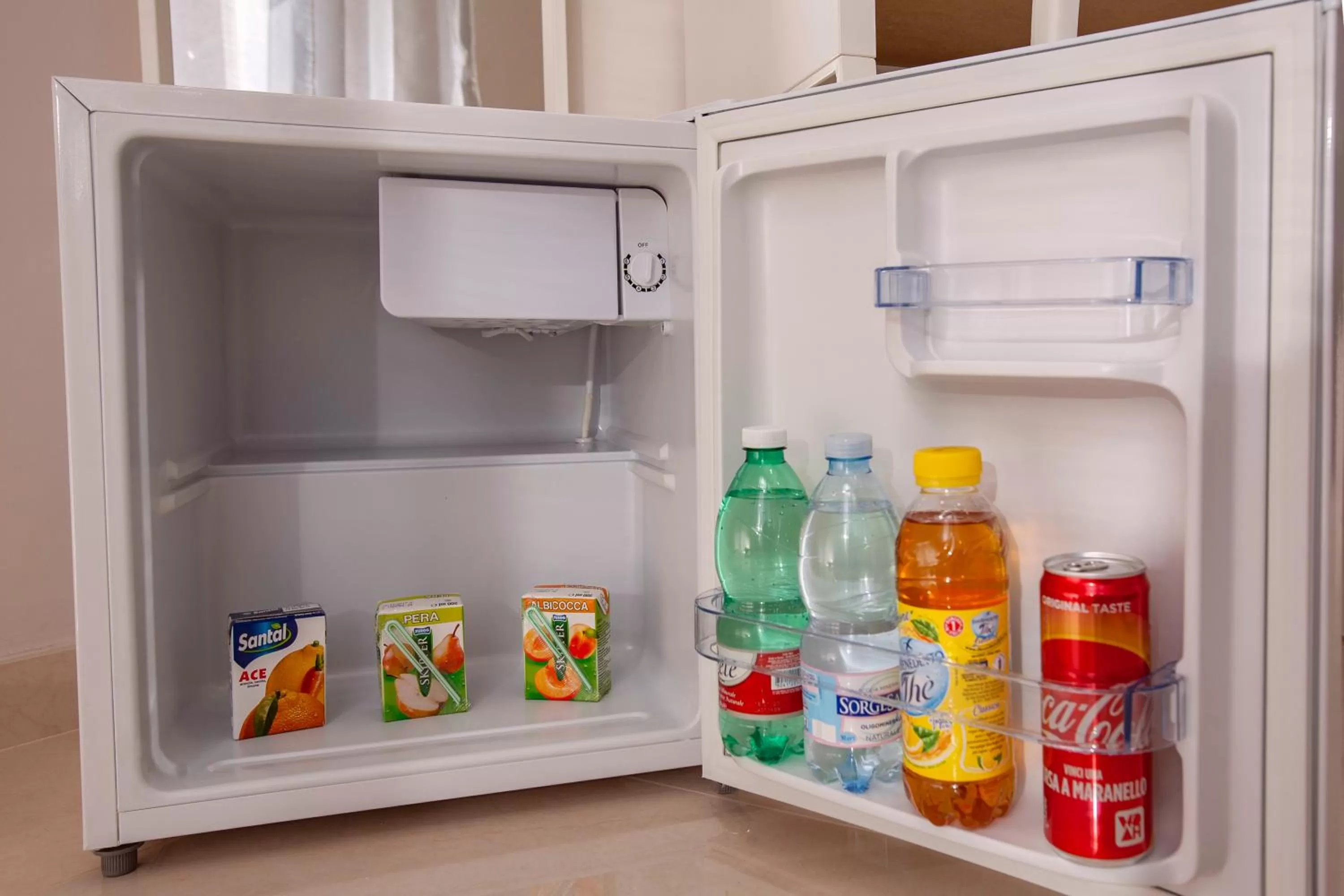 Non alcoholic drinks in B&B Relax in Pompei