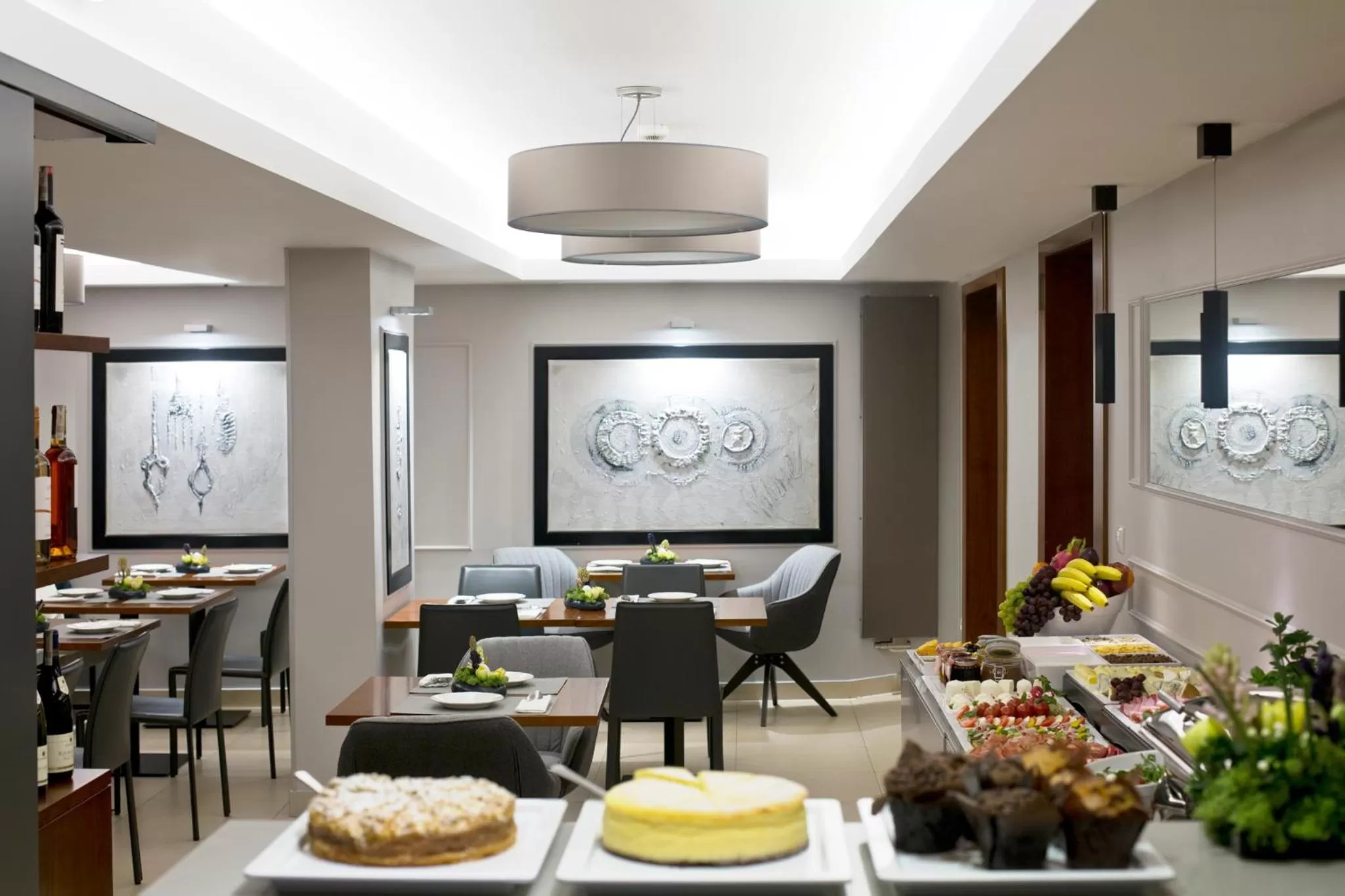 Buffet breakfast in Benefis Boutique Hotel