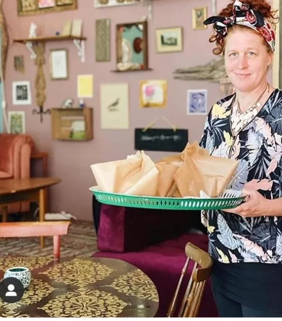 Restaurant/places to eat in Baggå Skola BnB & Café