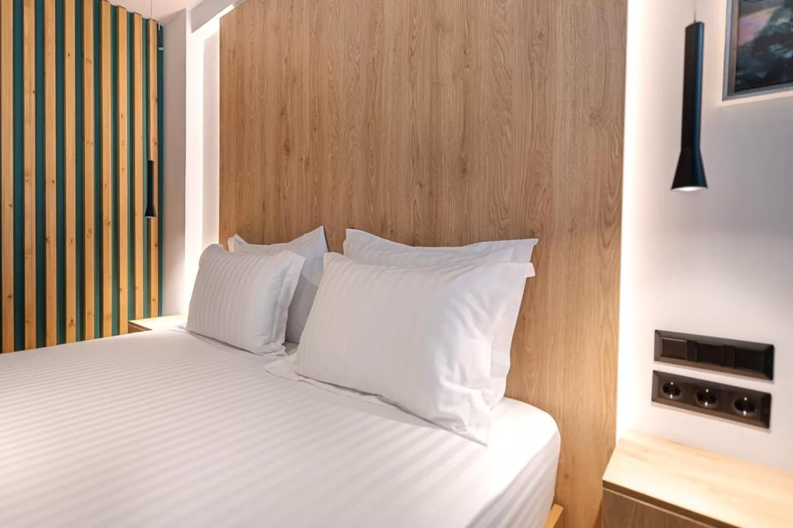 Bed in A&N Athens Luxury Apartments - Ermou