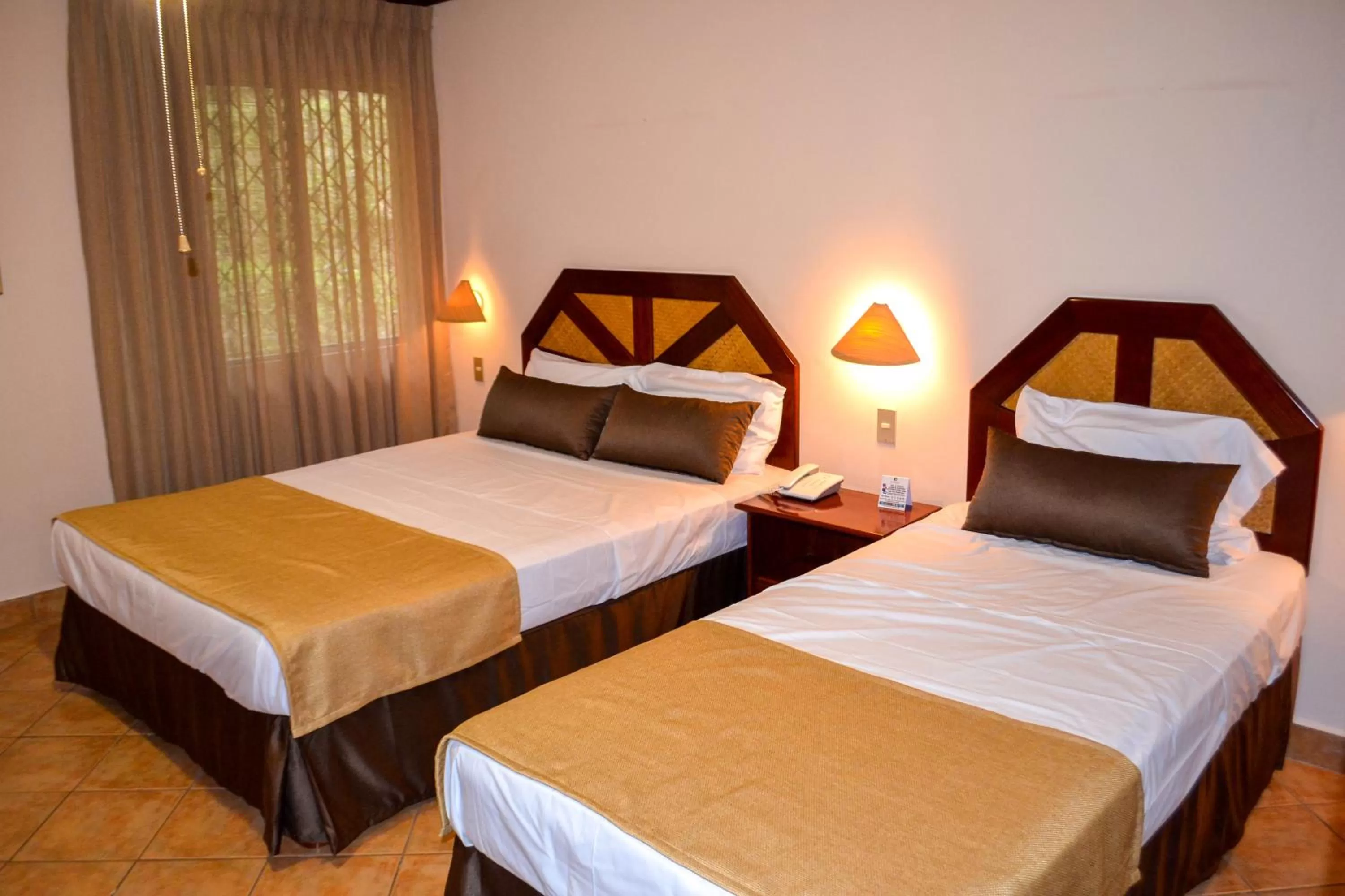 Bed in El Tucano Resort & Thermal Spa
