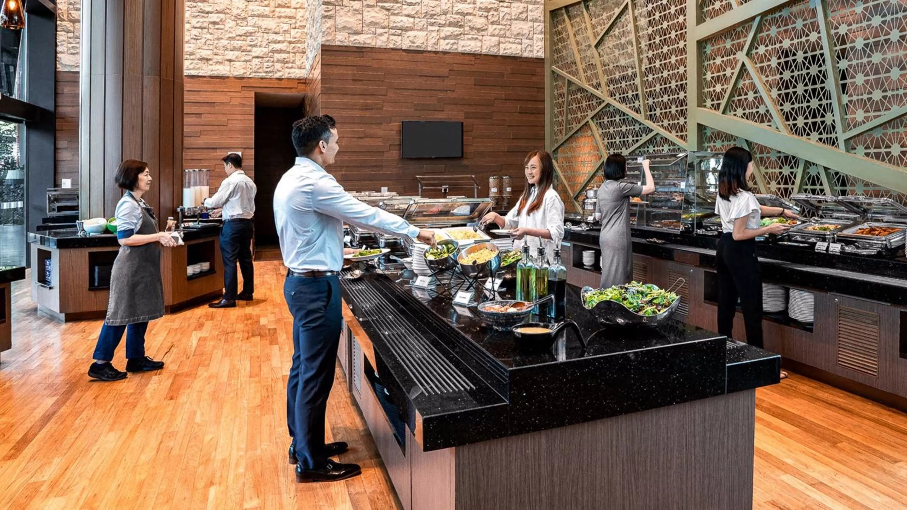 Breakfast in Holiday Inn Express Singapore Clarke Quay by IHG