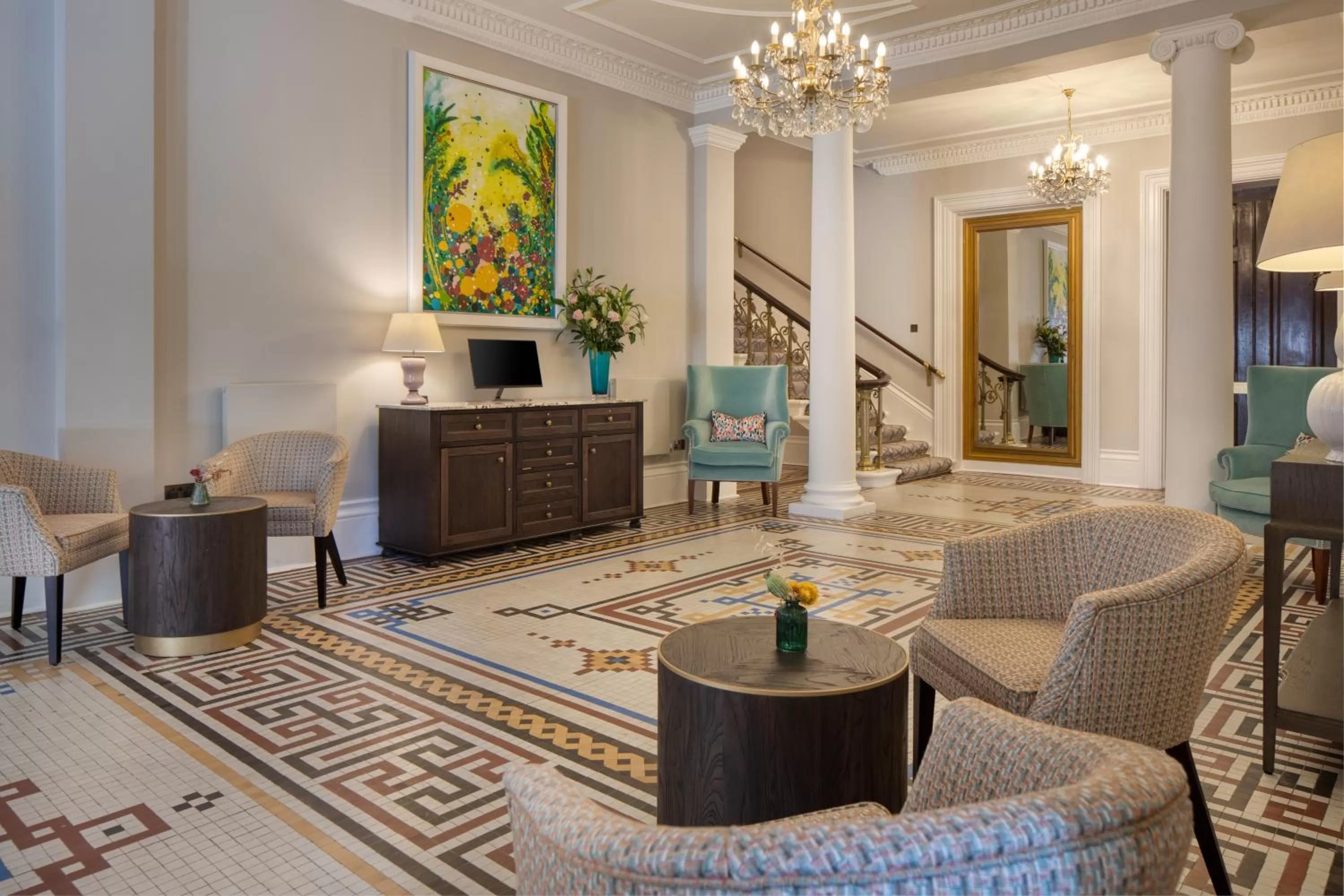 Lobby or reception in Taplow House Hotel & Spa