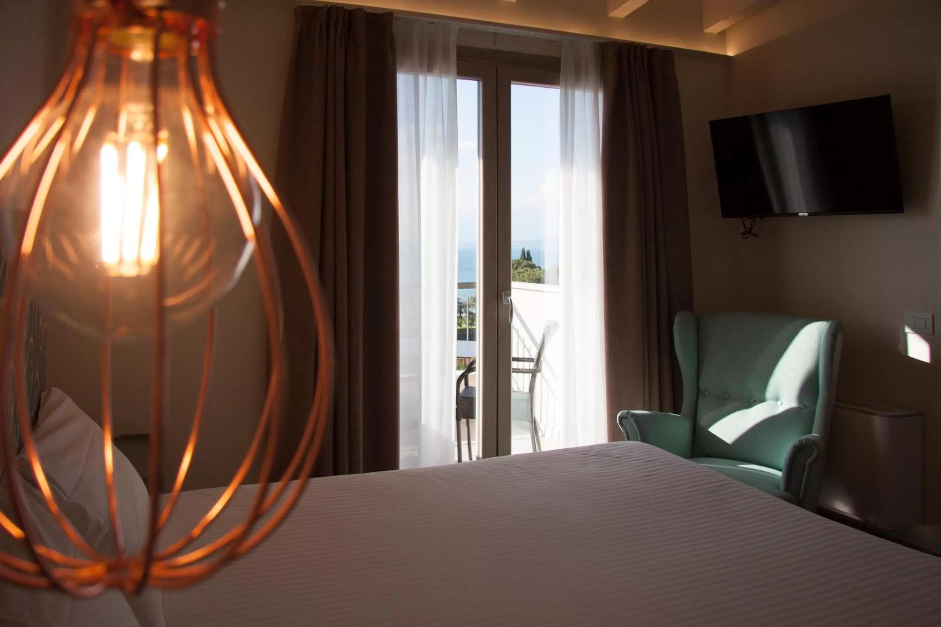 Decorative detail, Bed in Hotel Berta