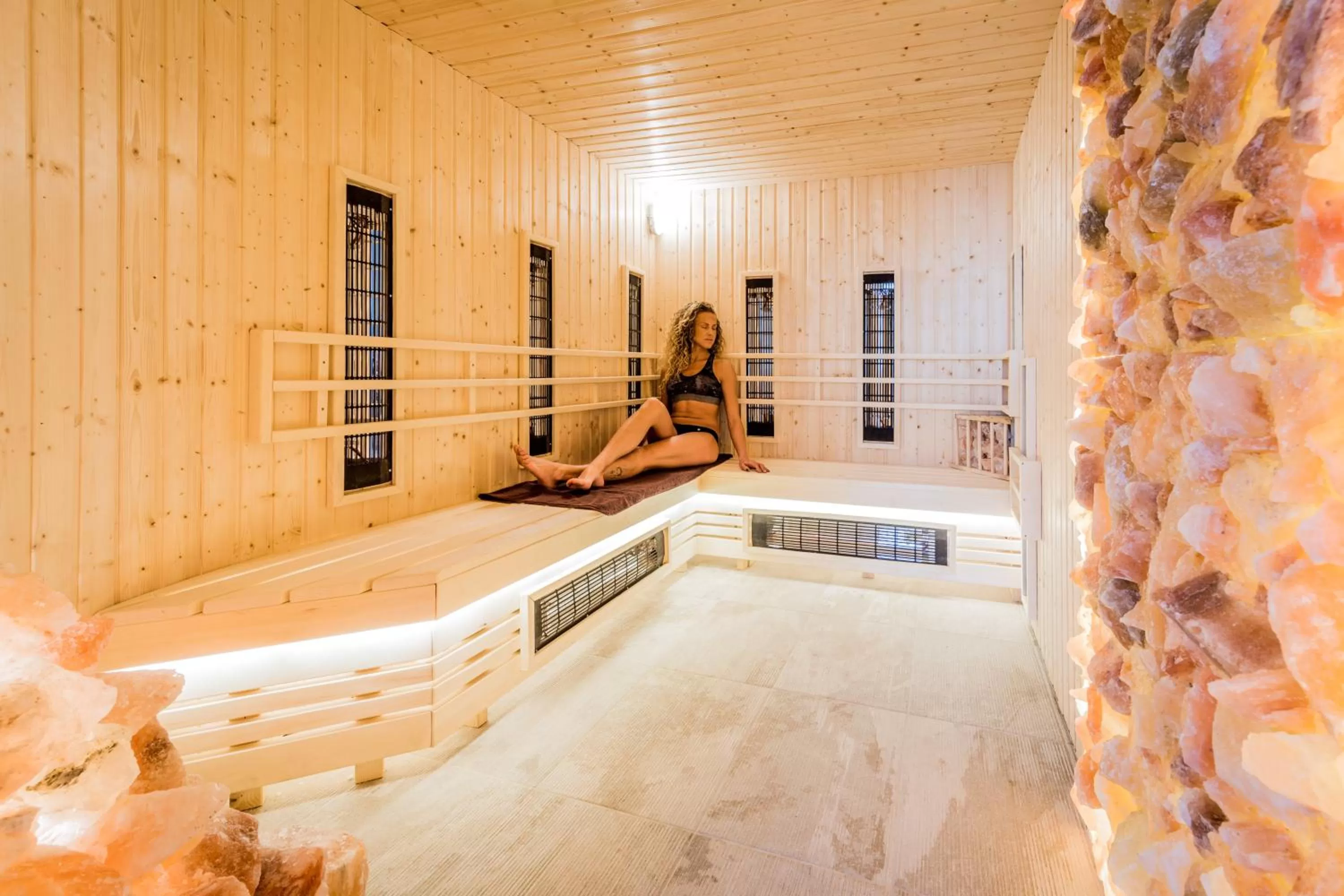 Sauna in Norweska Dolina Family&Pet-friendly Resort