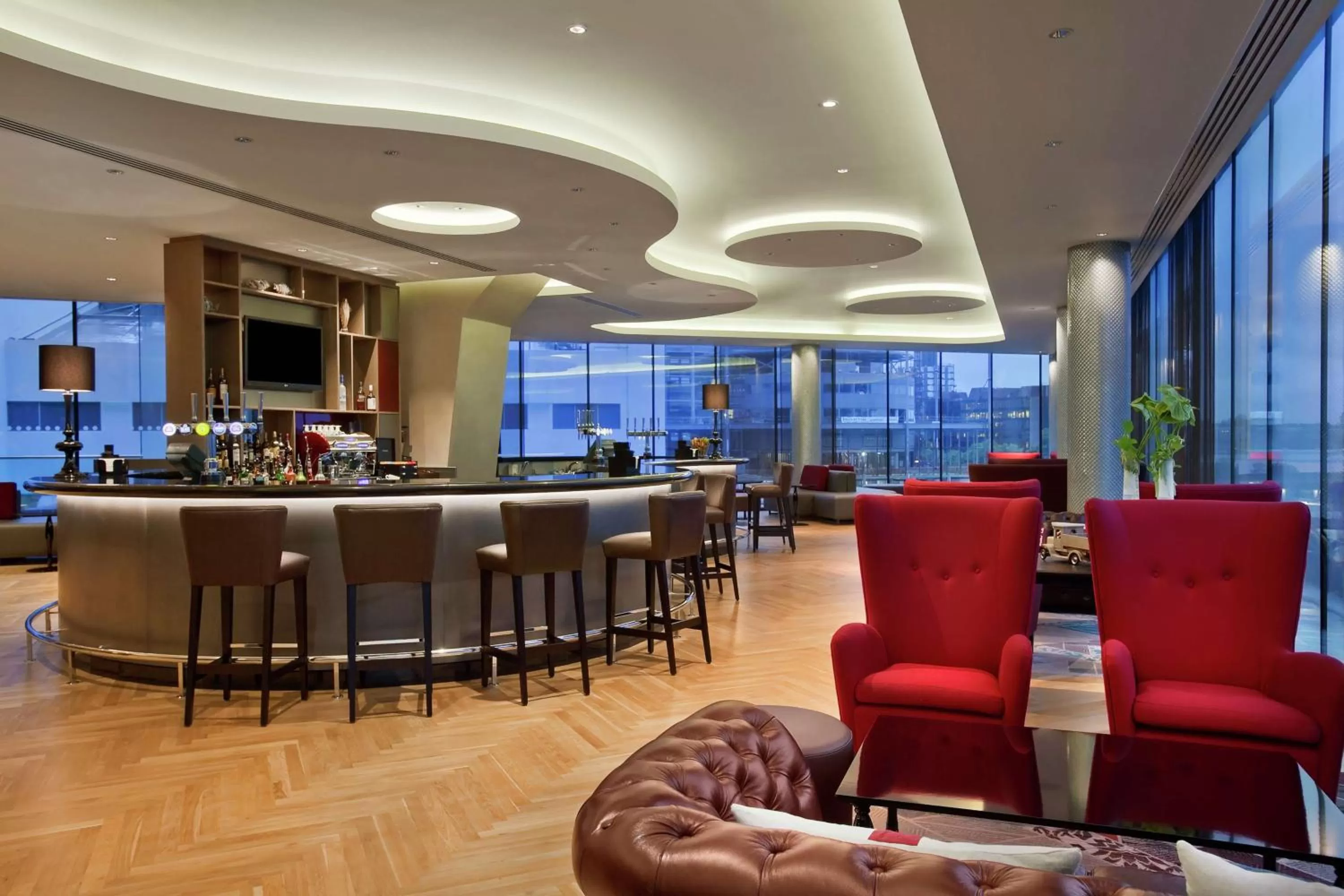 Lounge or bar in Hilton London Wembley