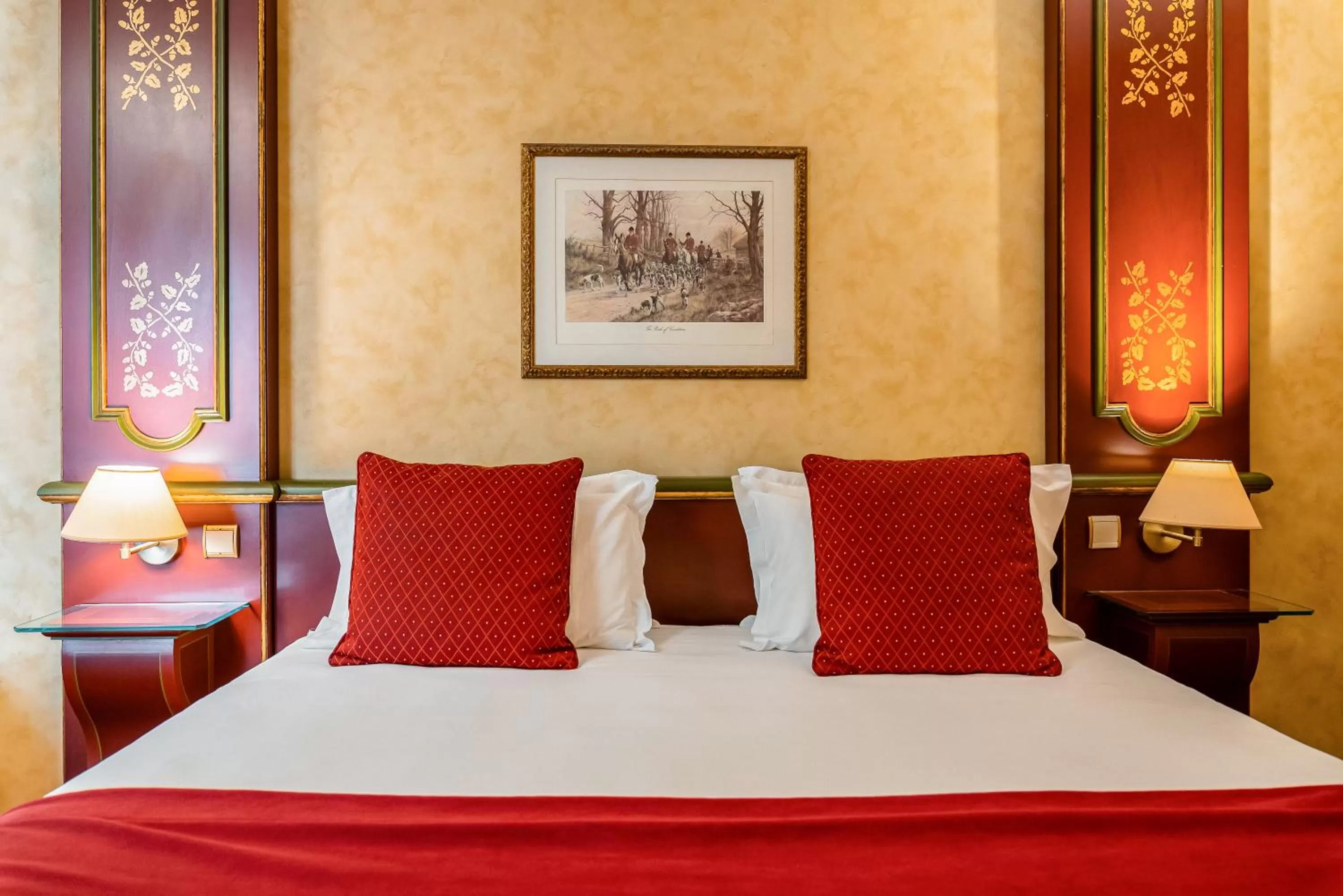 Bed in Villa Beaumarchais