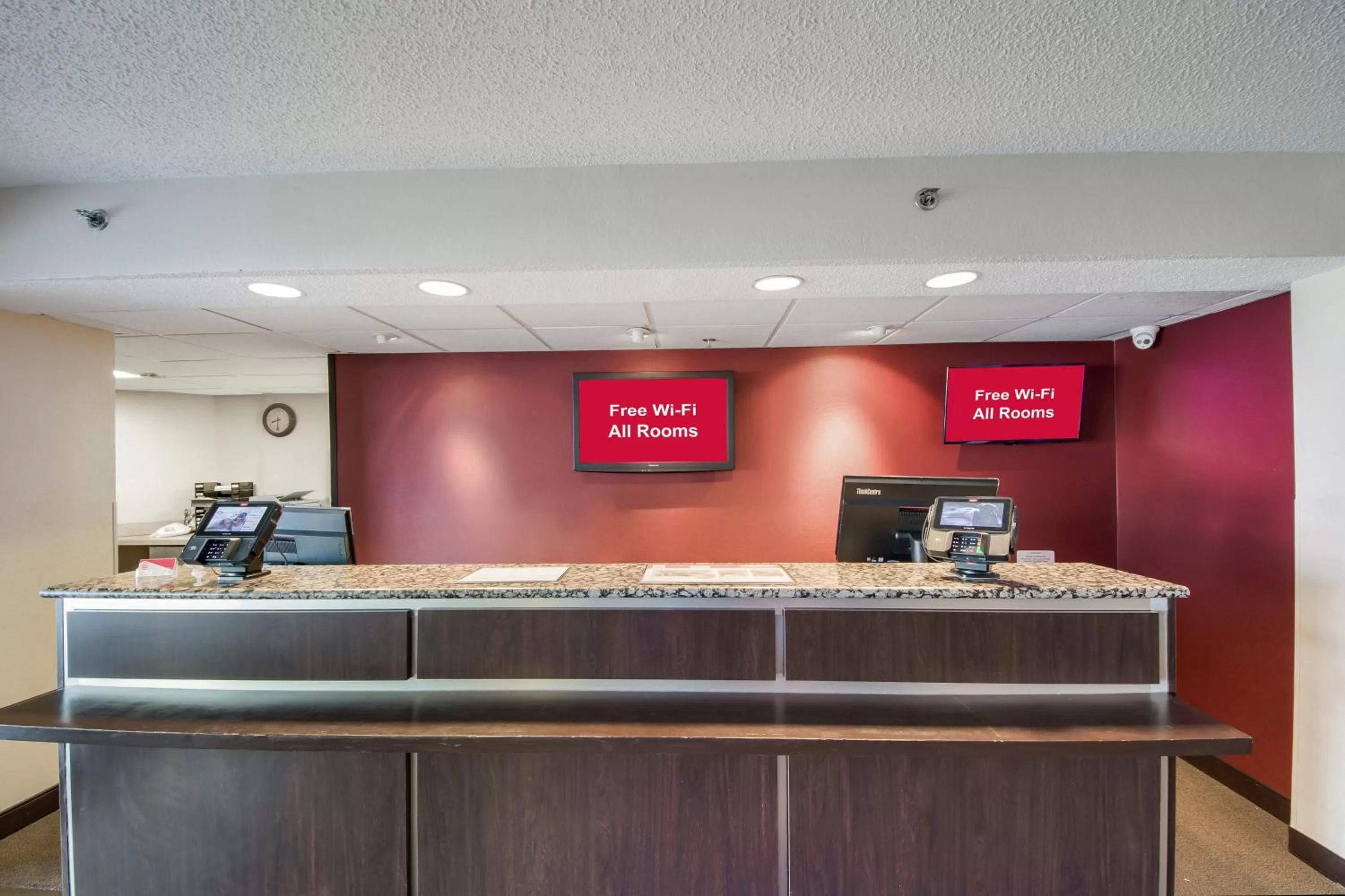Lobby or reception in Red Roof Inn Laredo