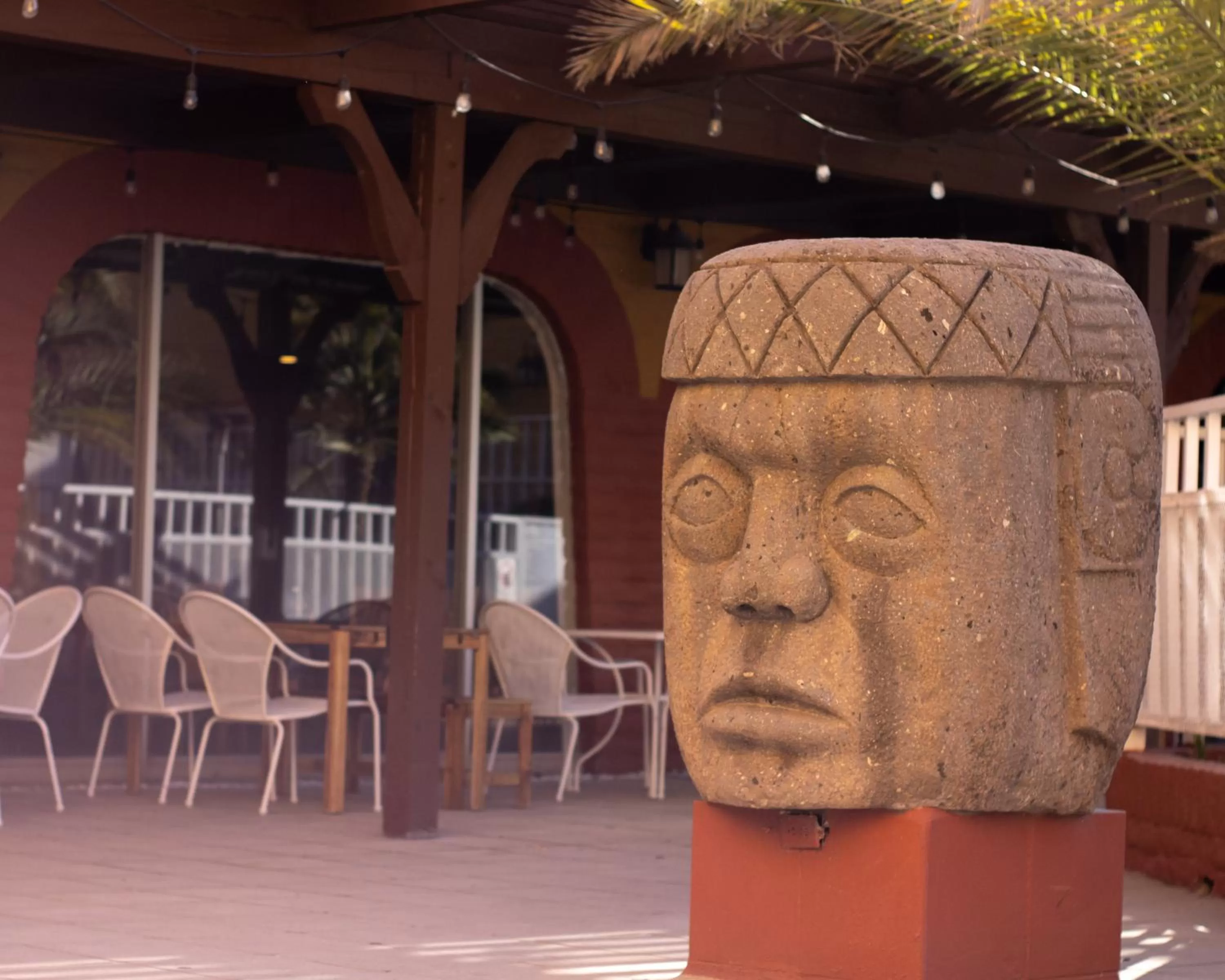 Patio in Hotel Americana