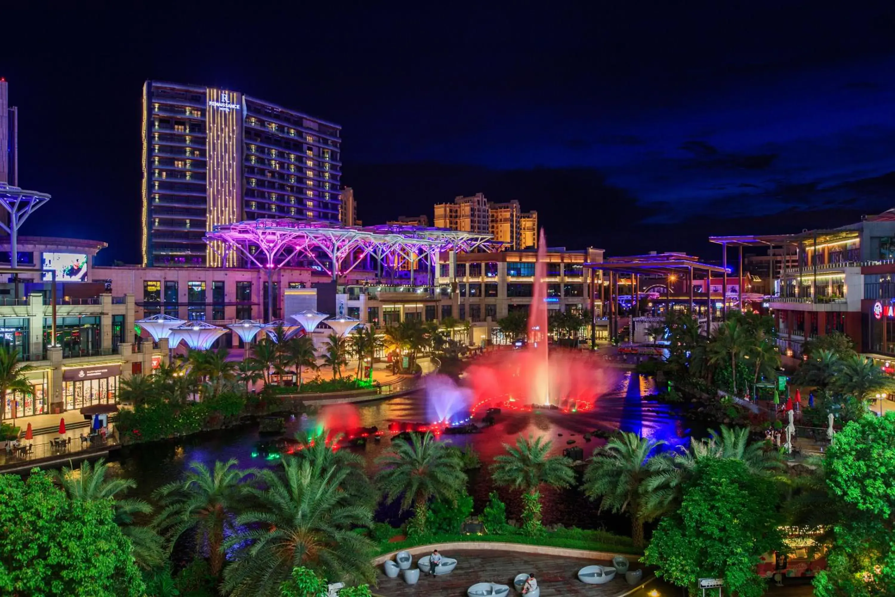 Superior Twin Room in Renaissance Haikou Hotel Superior Twin Room in Renaissance Haikou Hotel