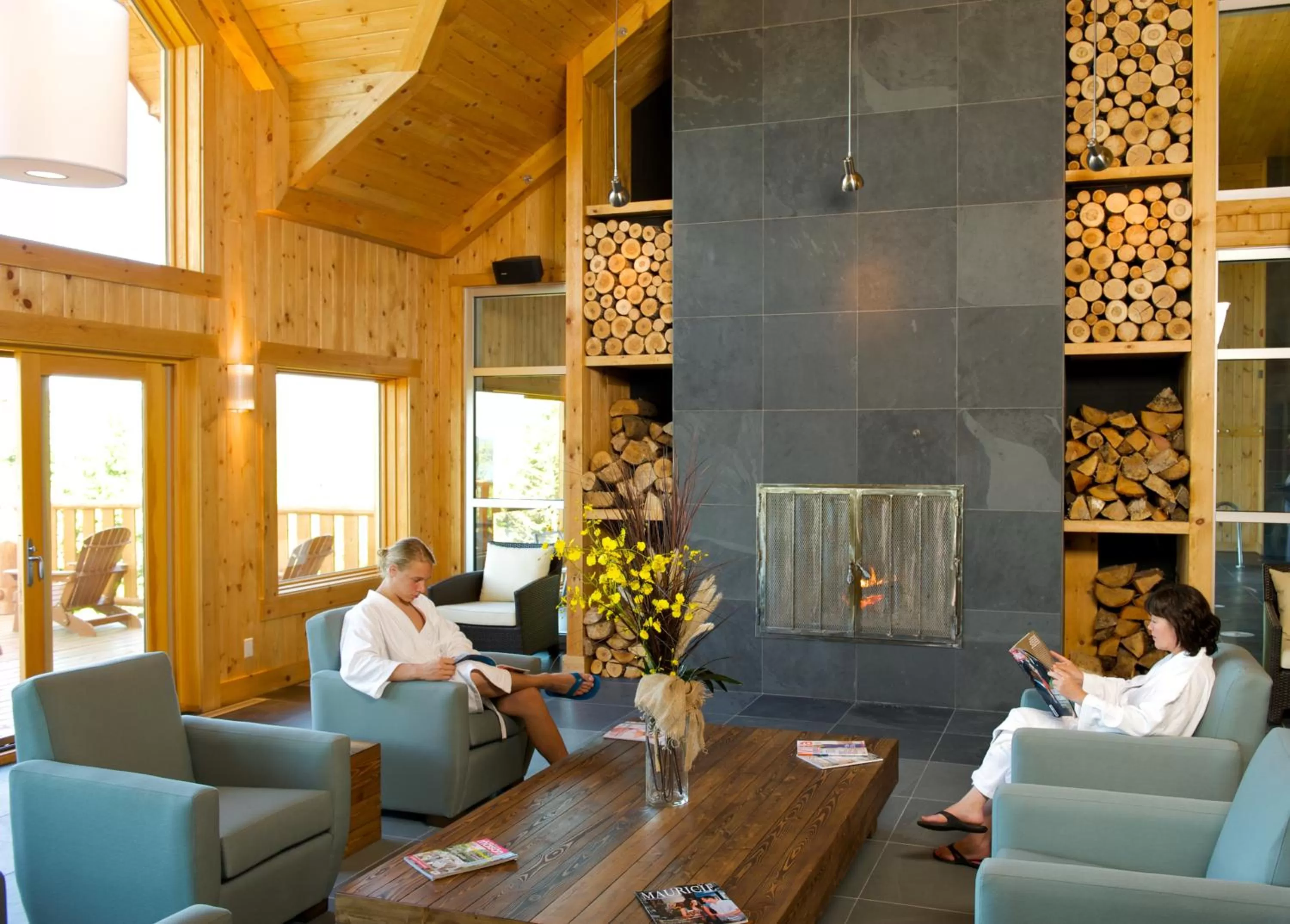 Spa and wellness centre/facilities in Sacacomie Hôtel et Spa