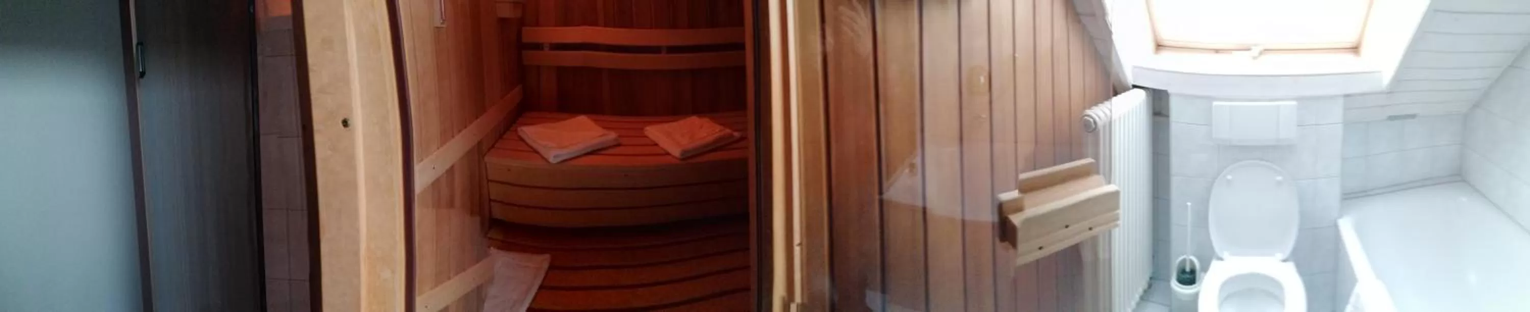 Sauna in Adler Gaststube Hotel Biergarten