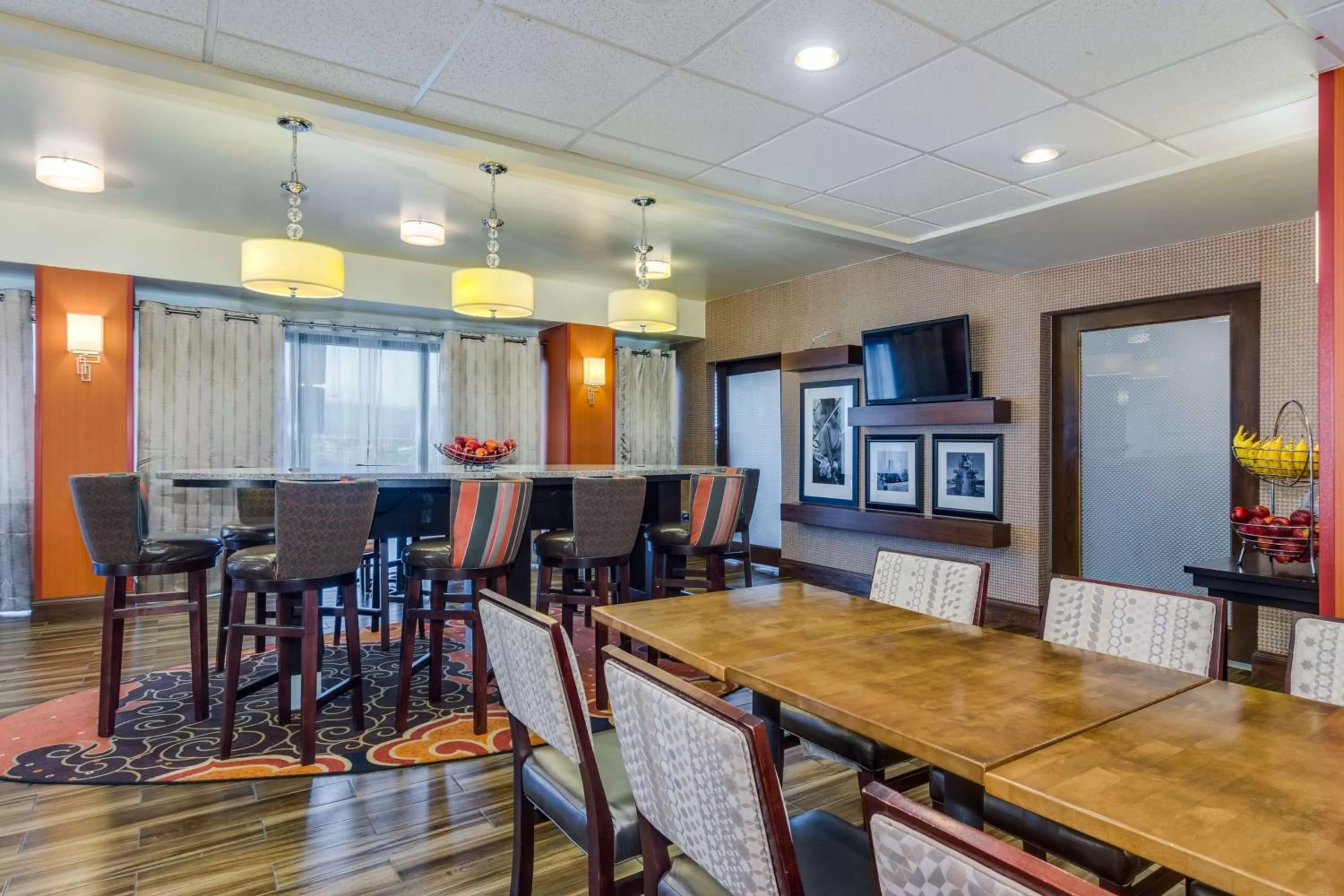 Lobby or reception in Hampton Inn Johnson City