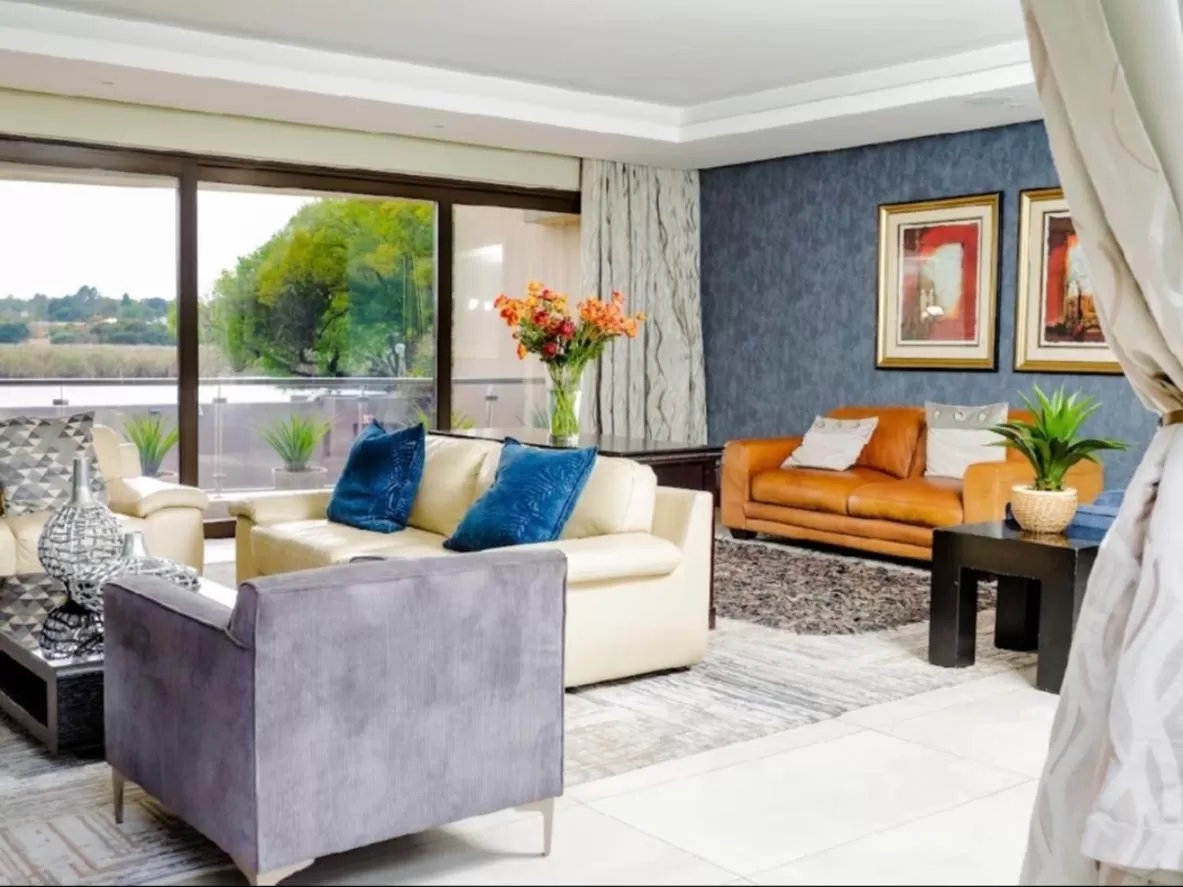 Living room in One O Eight Boutique Hotel