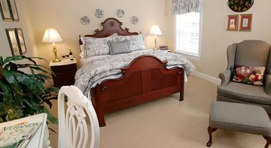 Photo of the whole room, Bed in Lambertville House