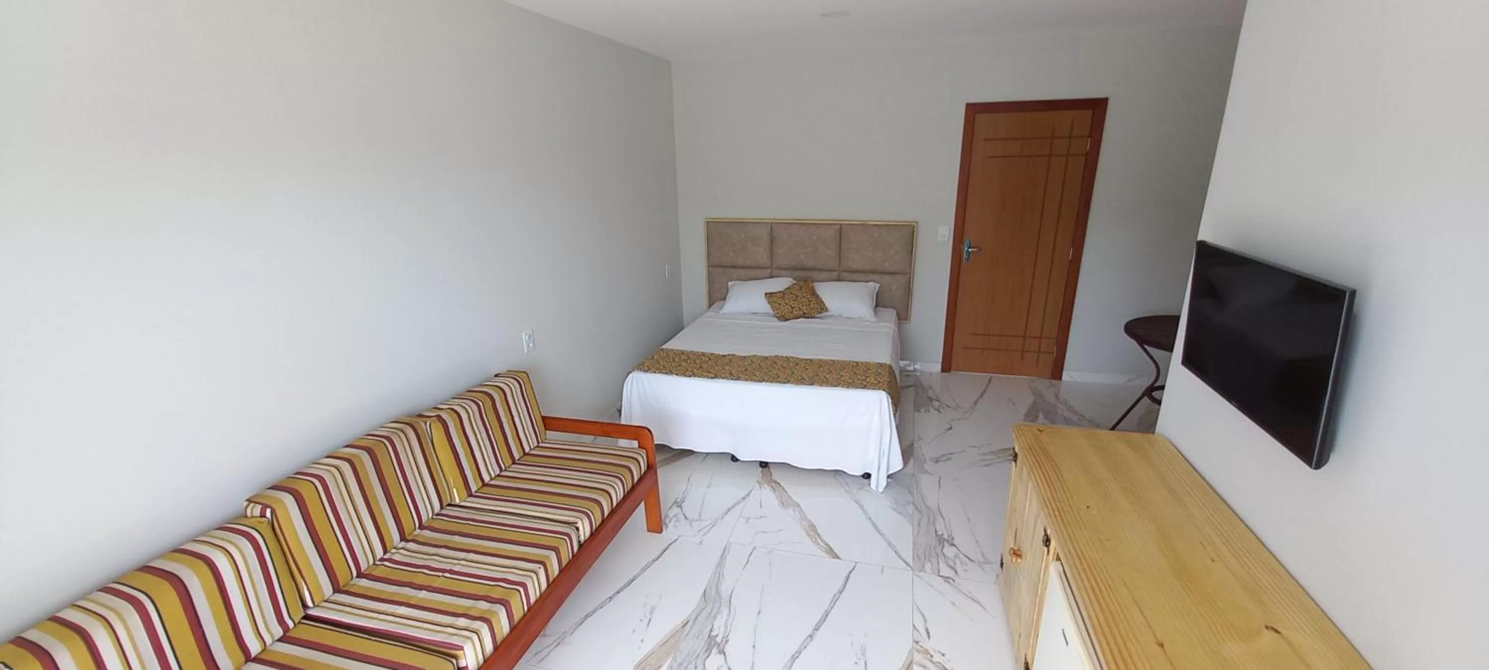 Bedroom, Bed in Pousada e Chale Porto Paraiso