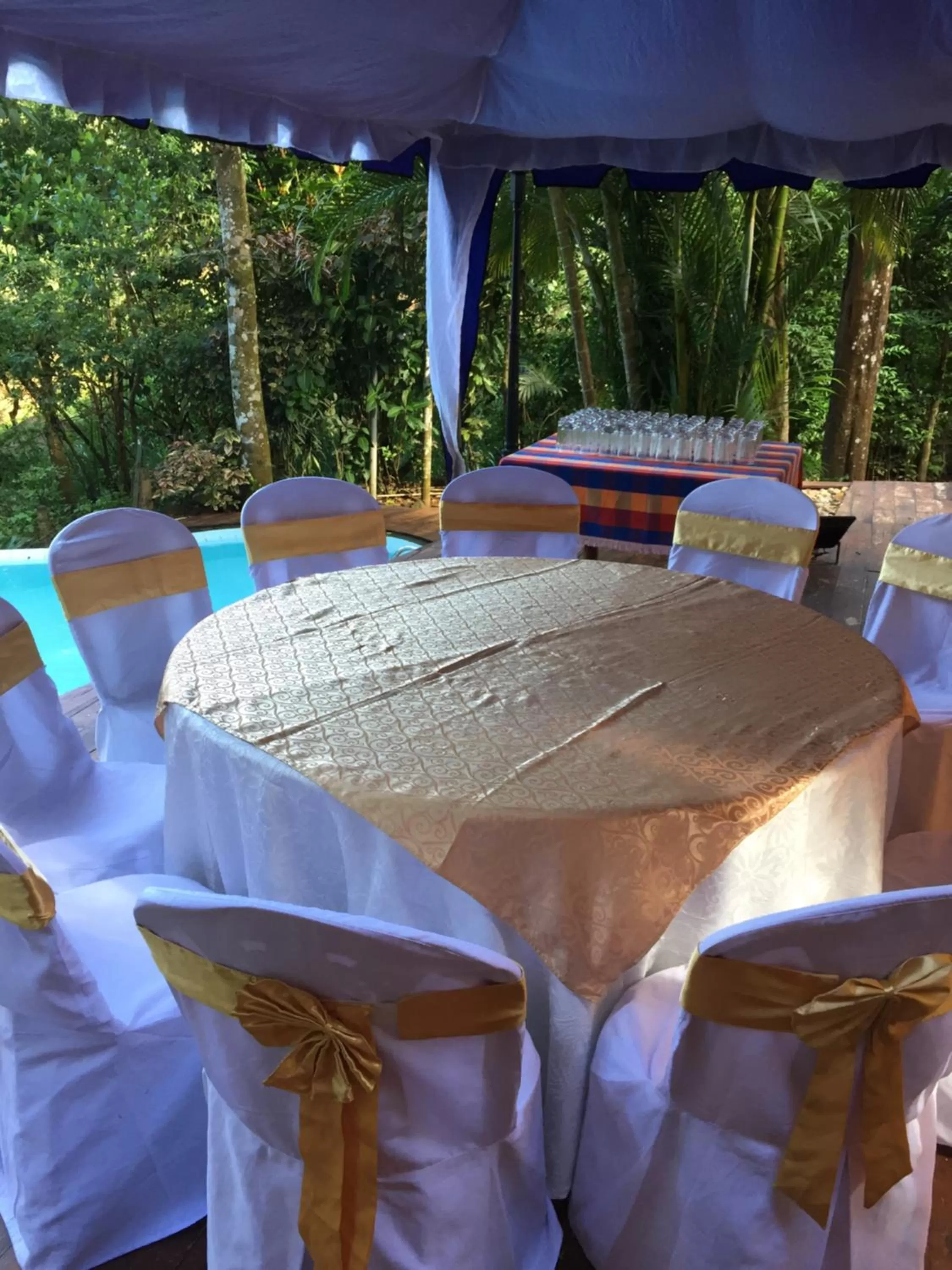 Patio, Banquet Facilities in Le leopard d 'argent