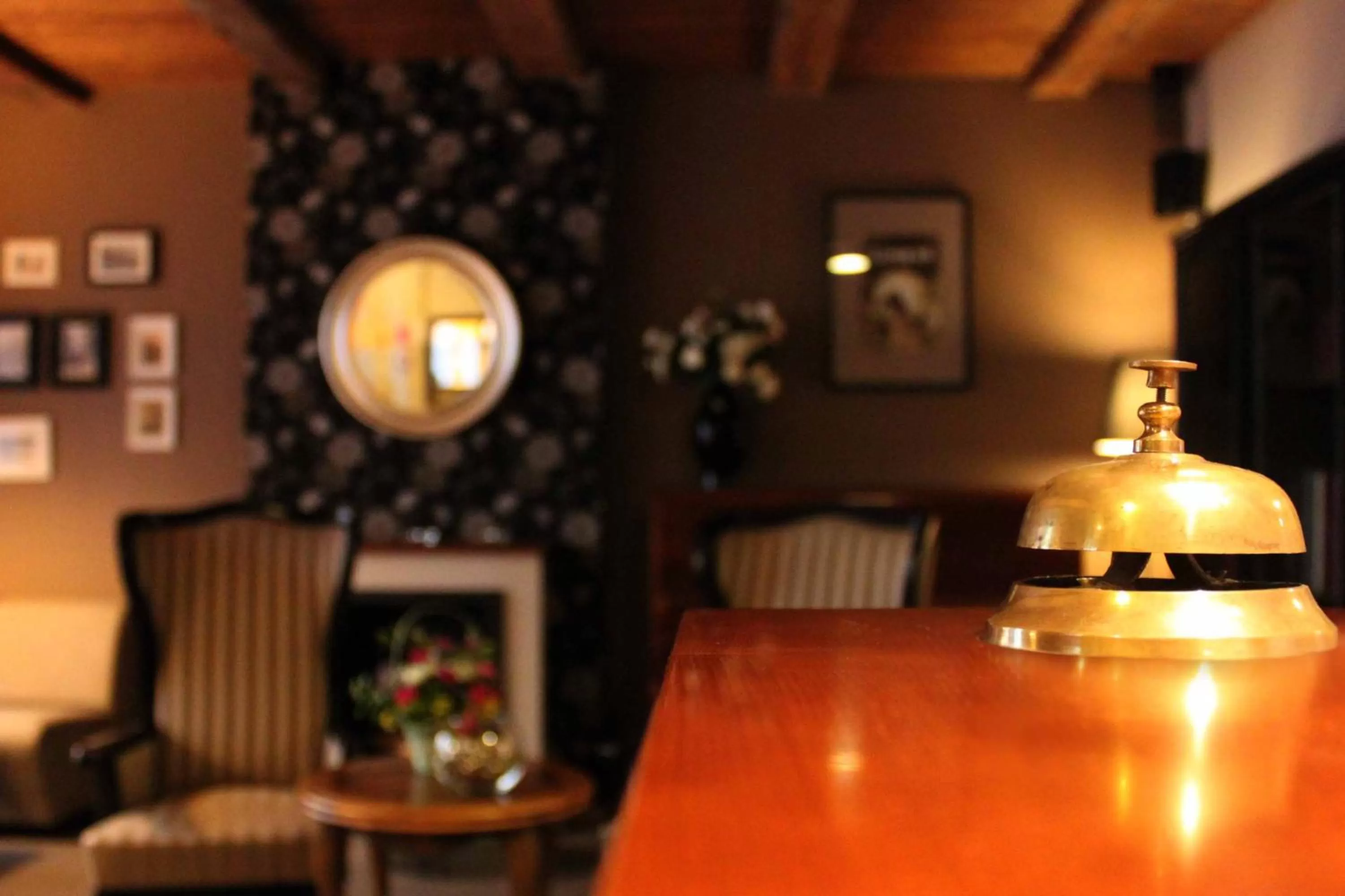 Lobby or reception in Hotel Czarna Róża