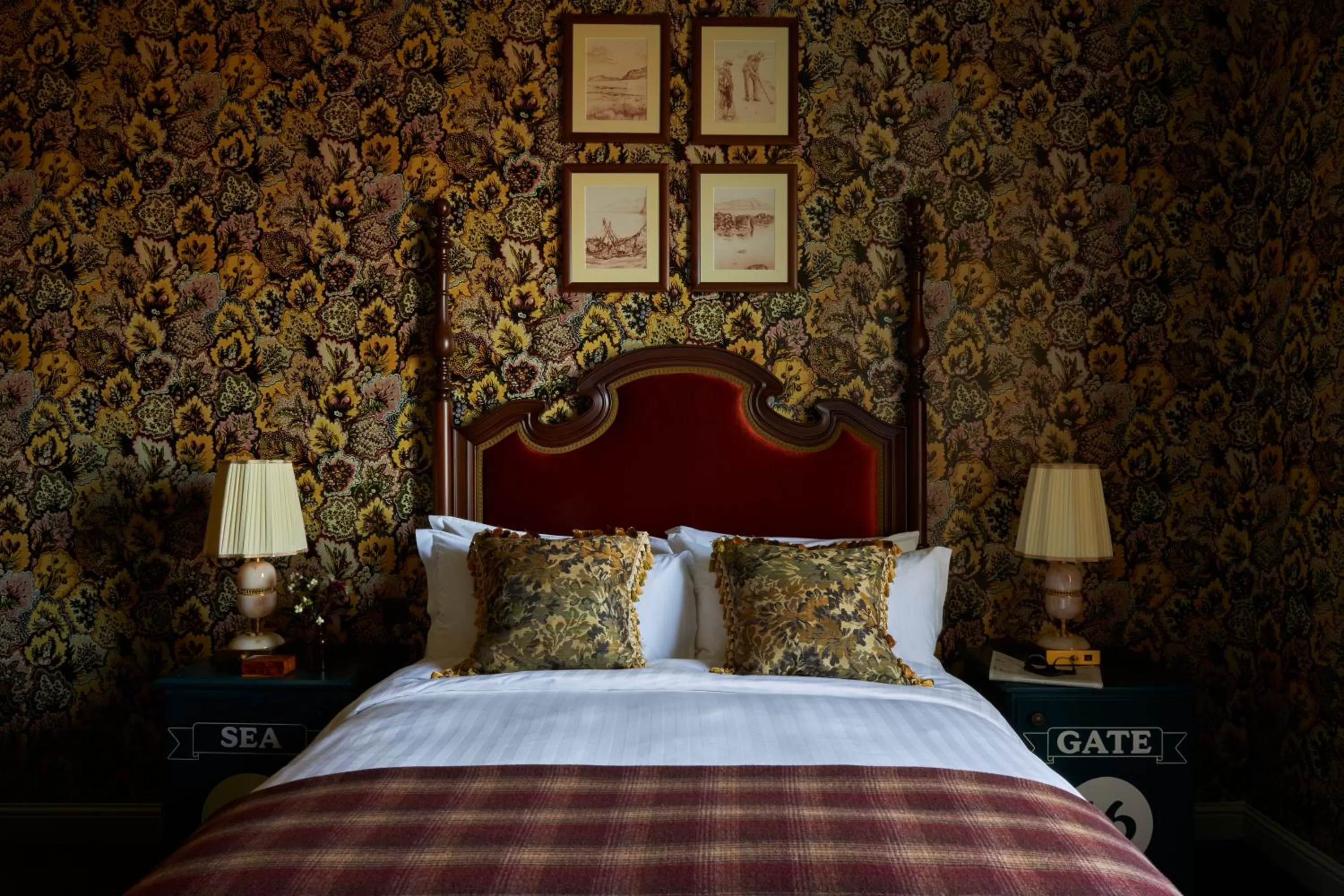 Bedroom, Bed in Marine North Berwick