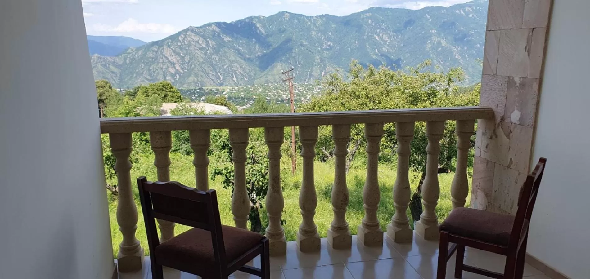 Natural landscape, Mountain View in Odzun Hotel