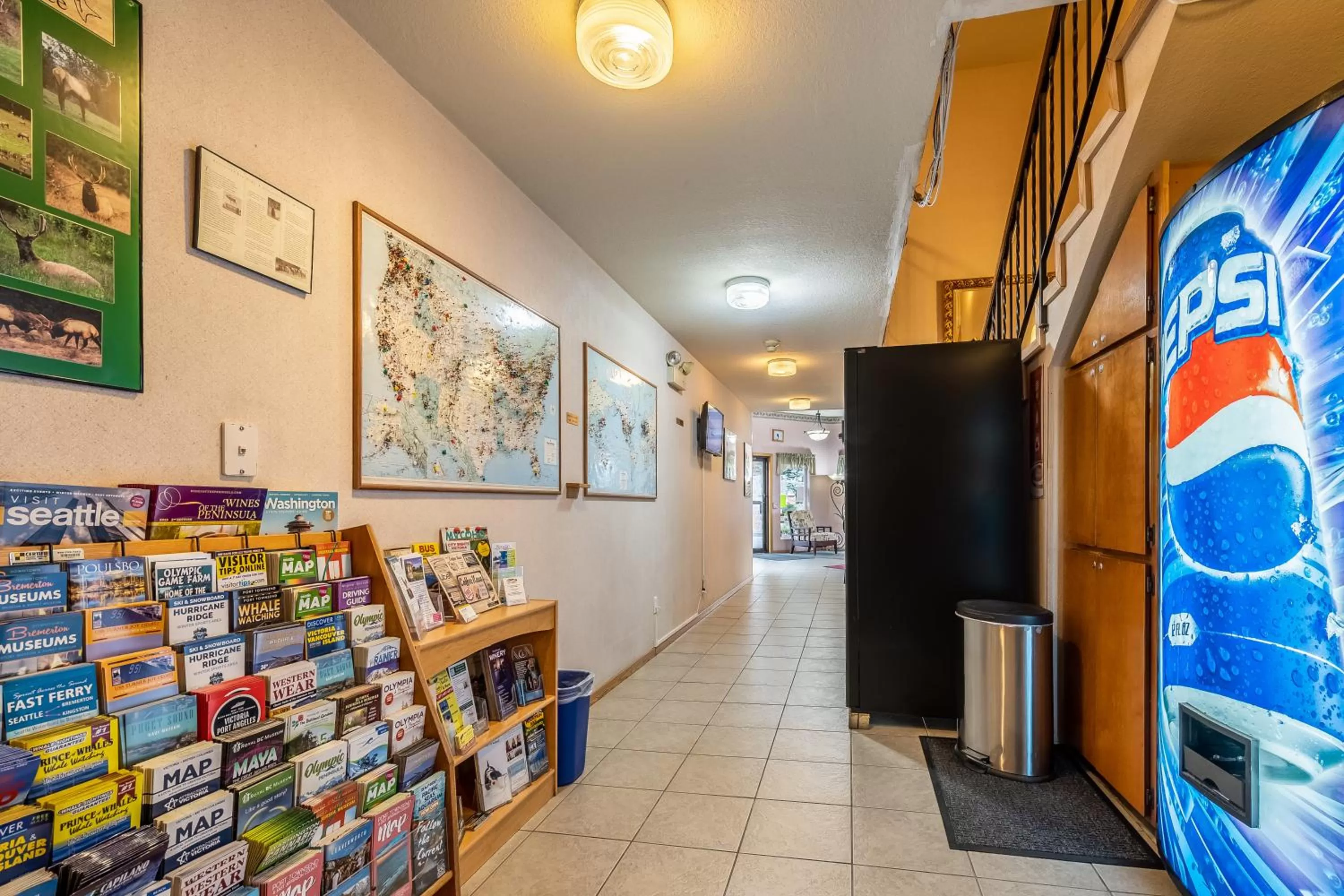 vending machine in Ocean Star Inn