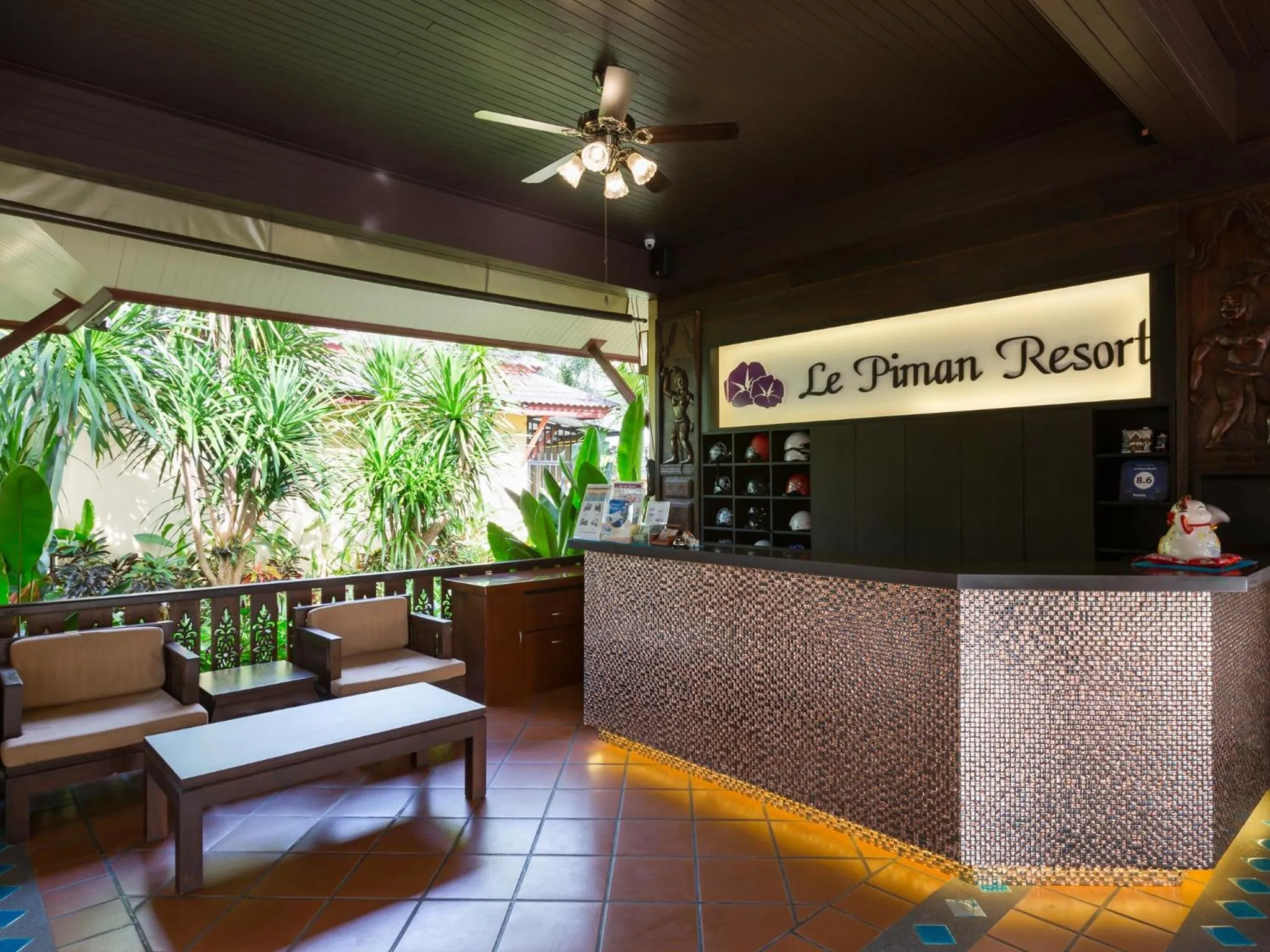 Lobby or reception in Le Piman Resort