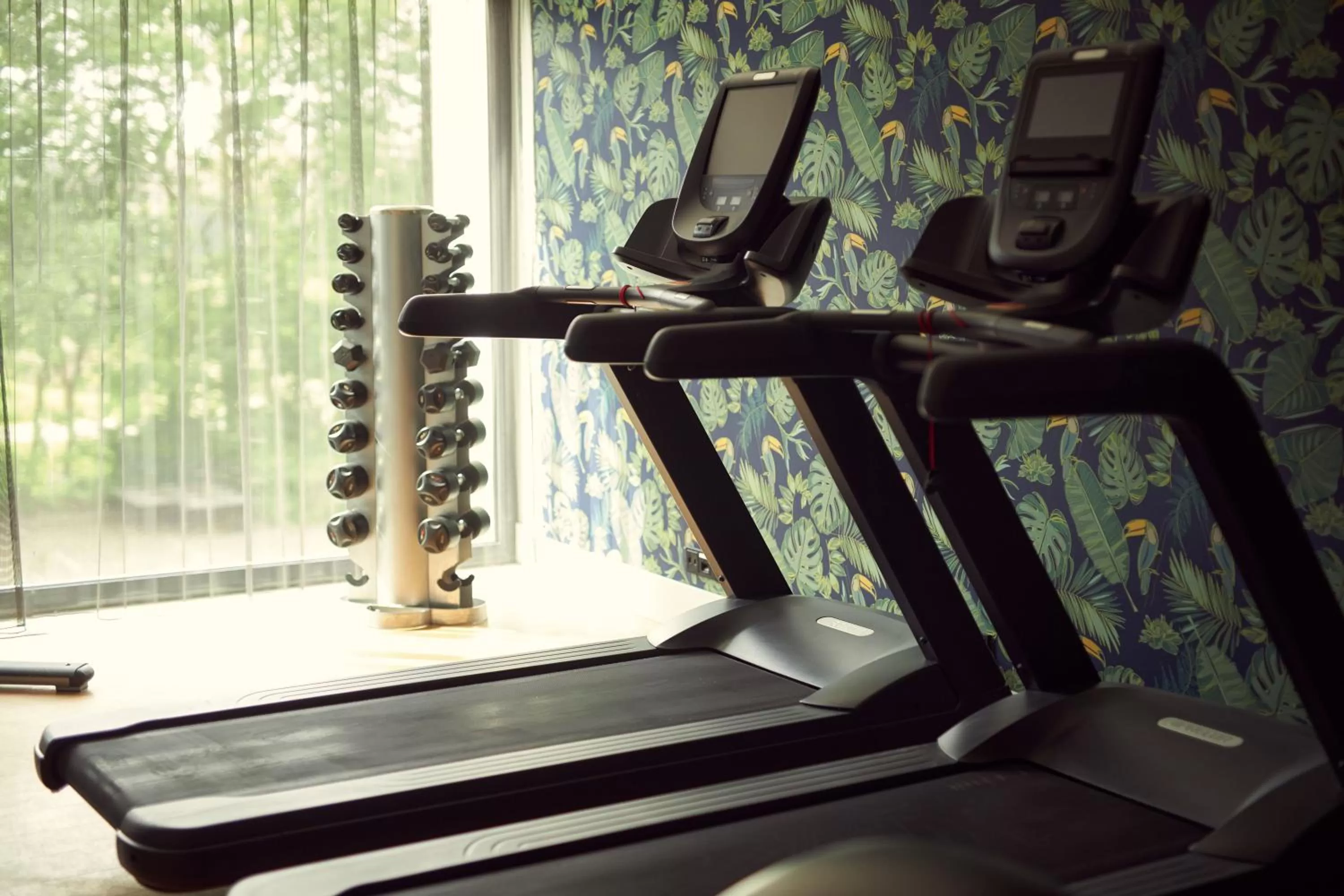 Fitness centre/facilities in Van der Valk Hotel Antwerpen