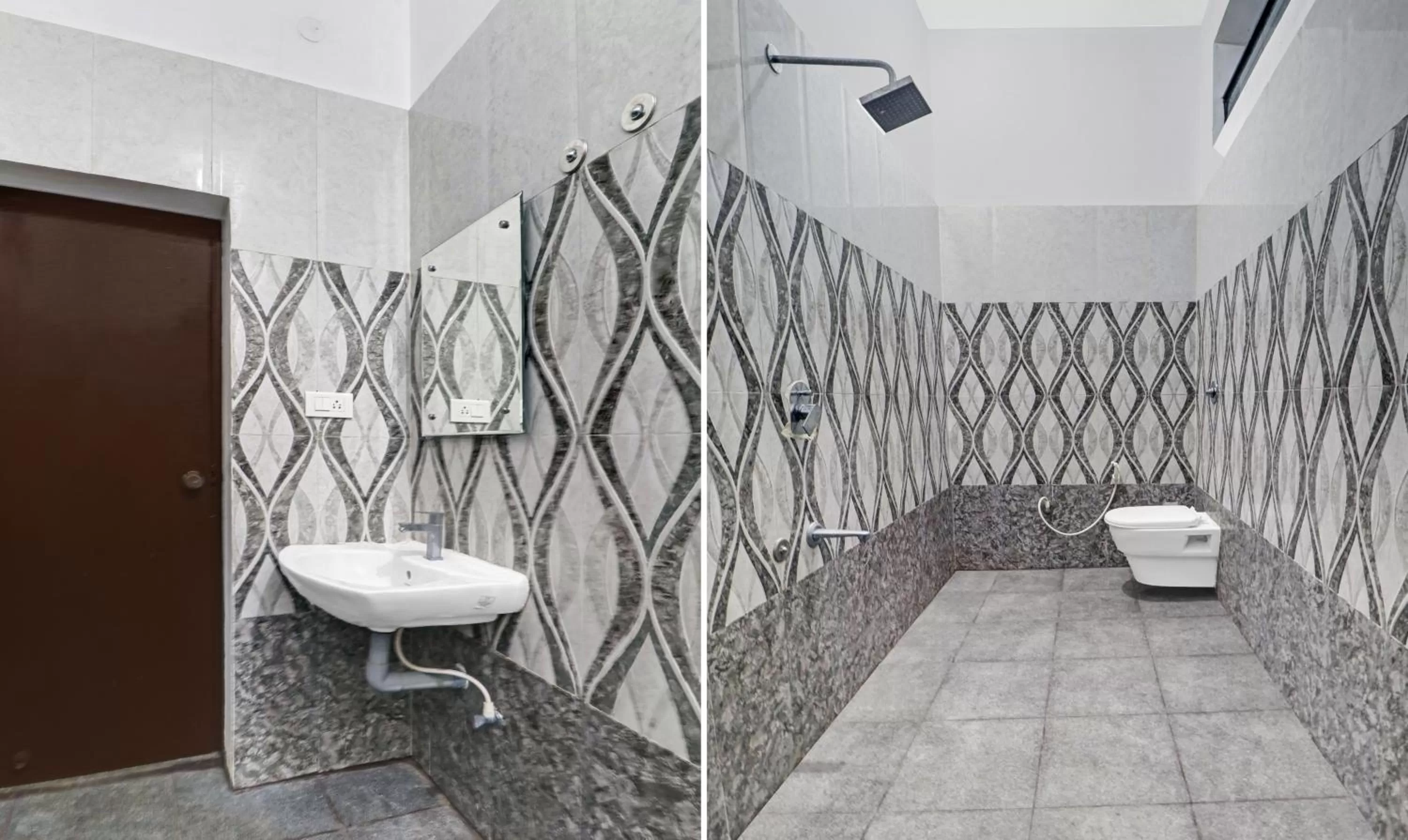 Bathroom in Treebo Trend Grand JP Inn