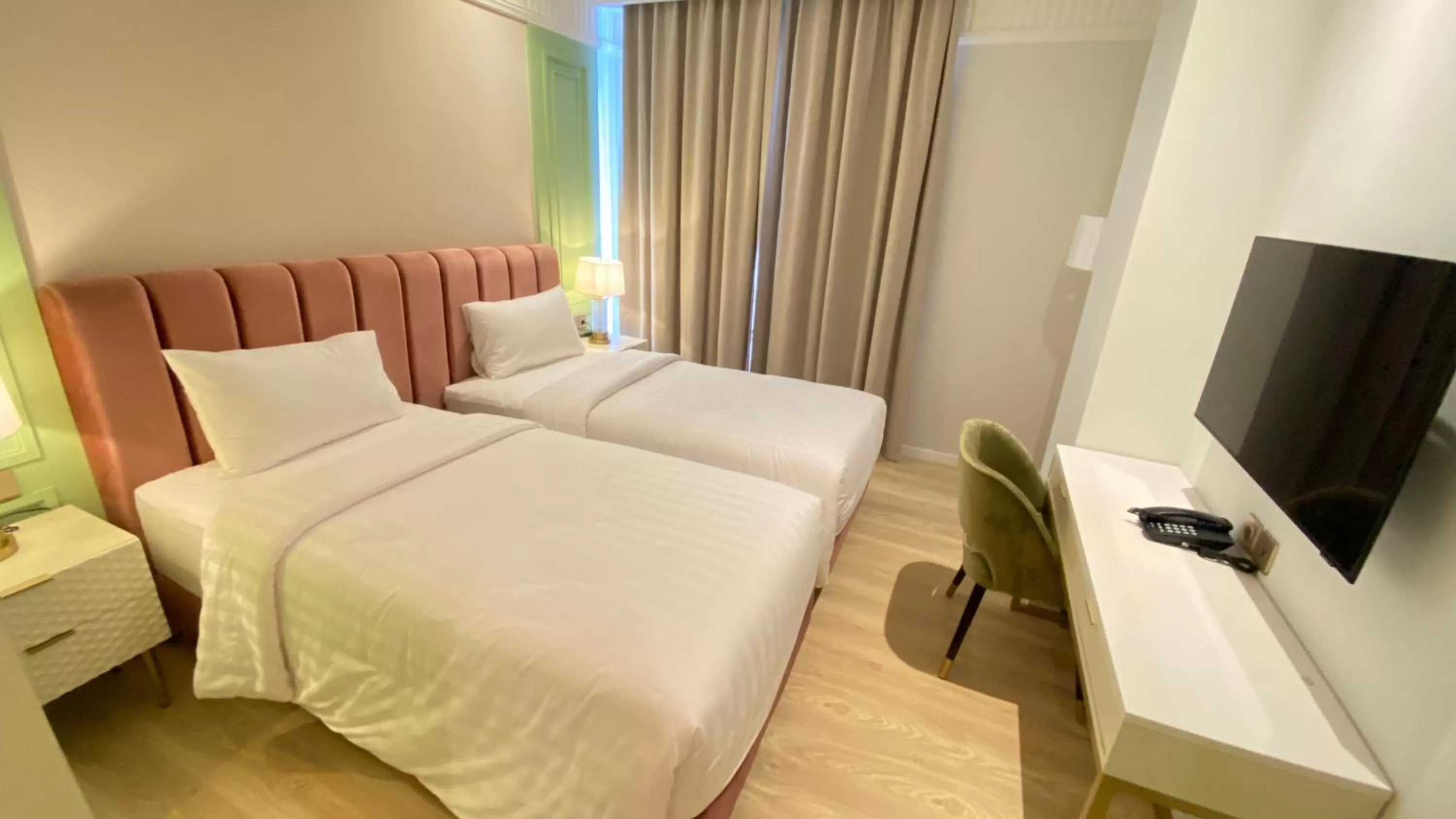 Bed in Maia Hotel Jakarta