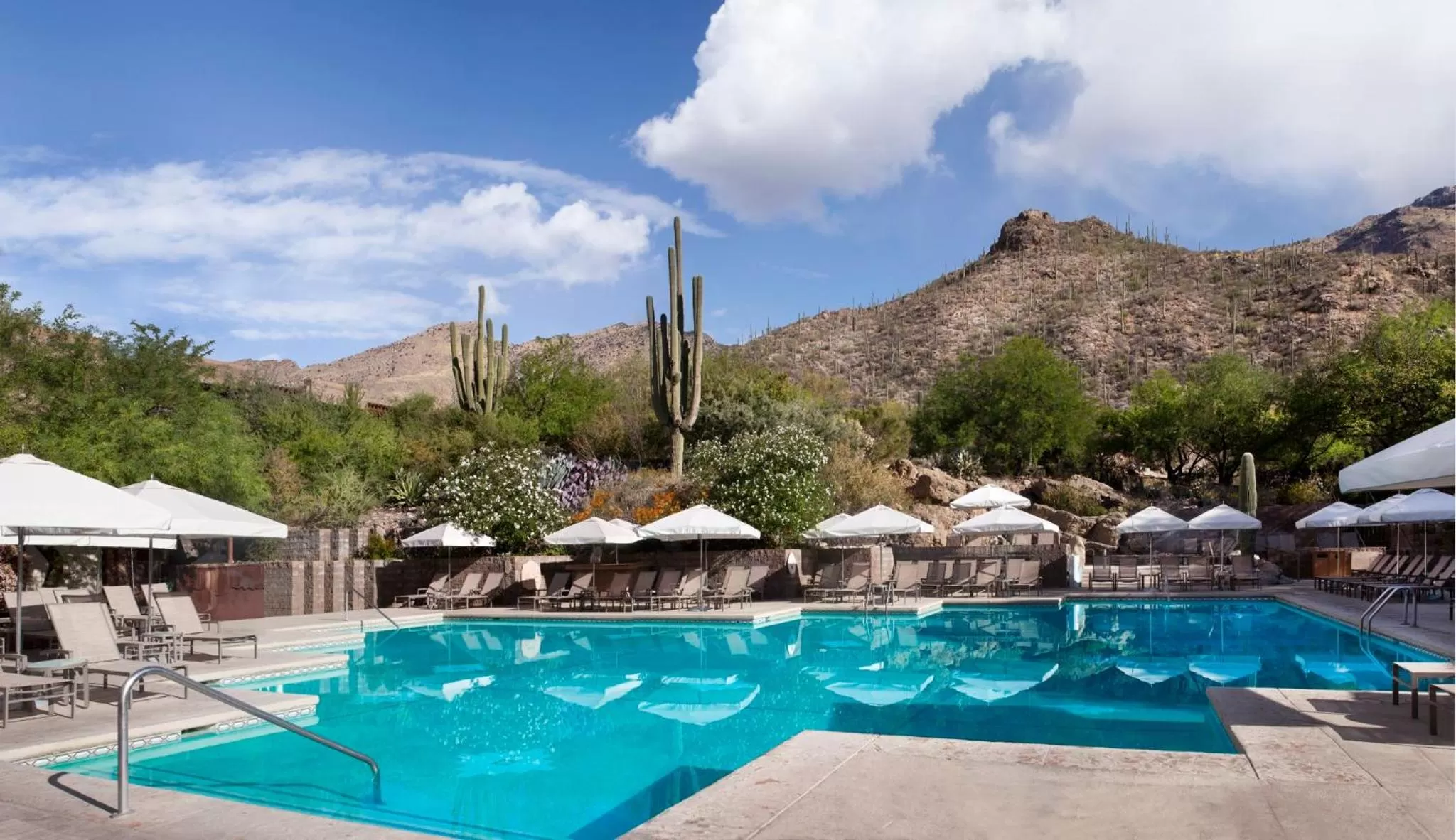 Swimming pool in Loews Ventana Canyon Resort