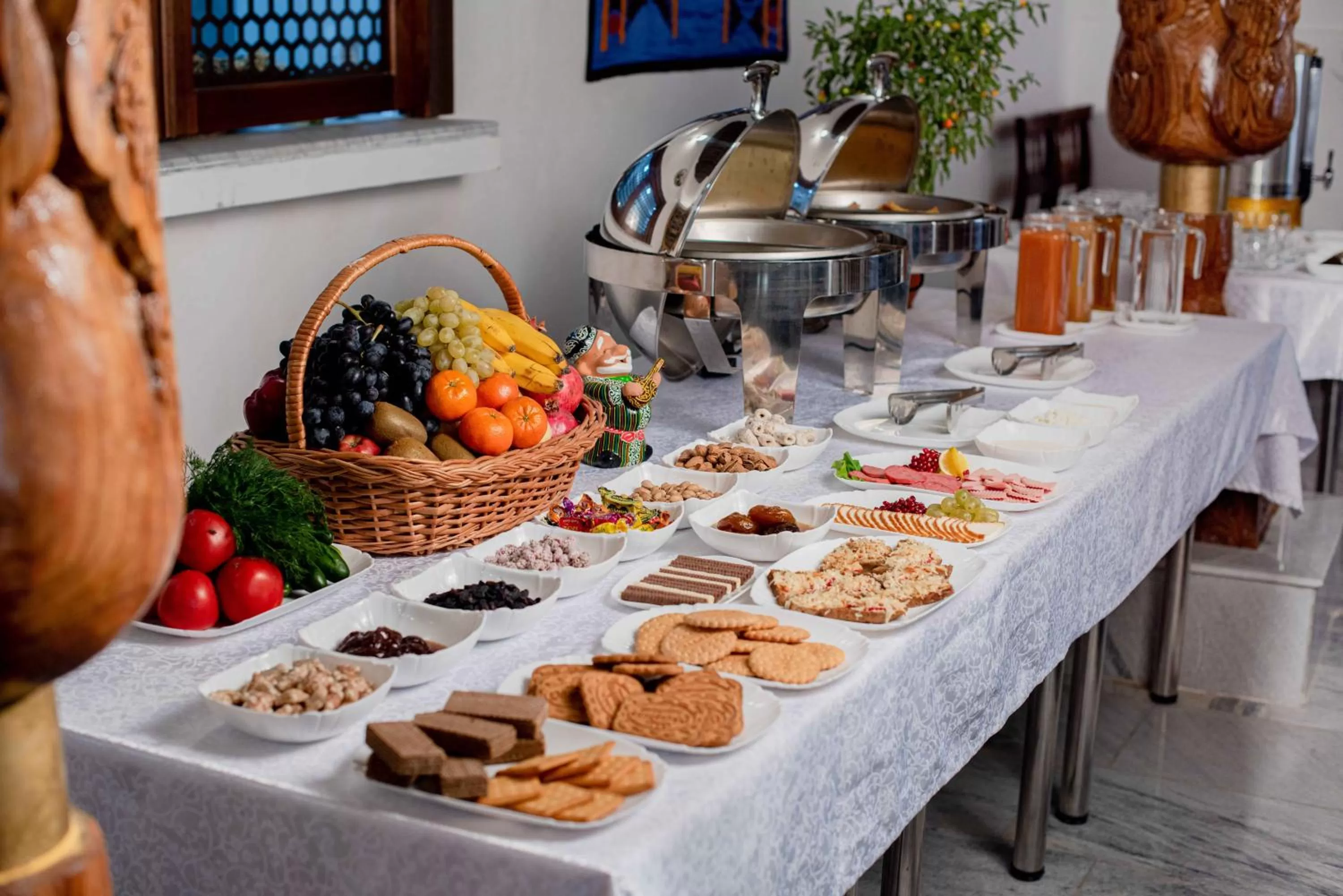 Food and drinks in New Star Boutique hotel - madrasah Muhammad Mahram 1903