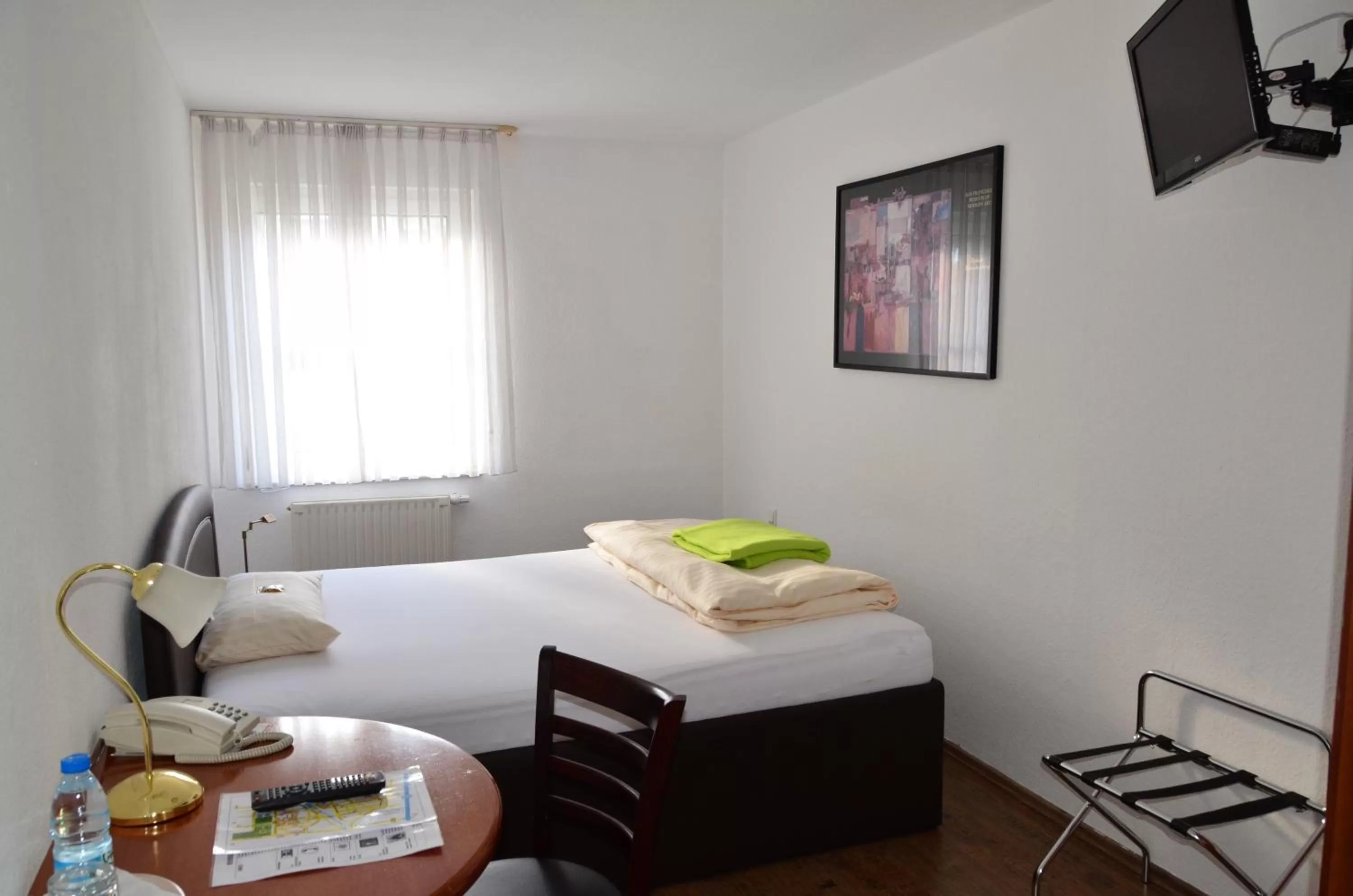 Bed in Hotel Mörike