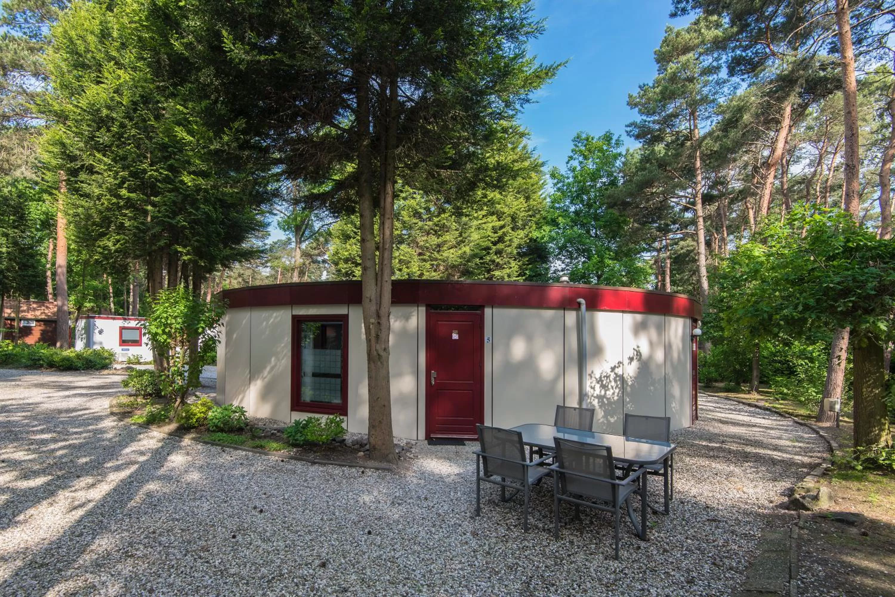 Facade/entrance in Motel- Bungalow-& Chaletpark de Brenkberg