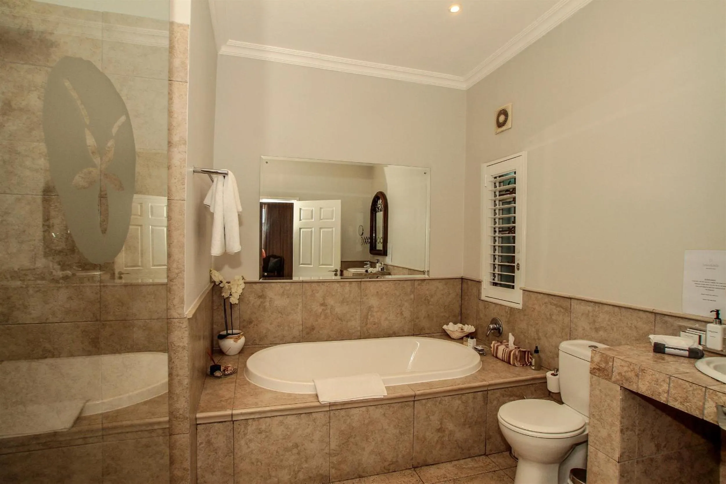 Bathroom in Sandals Guest House