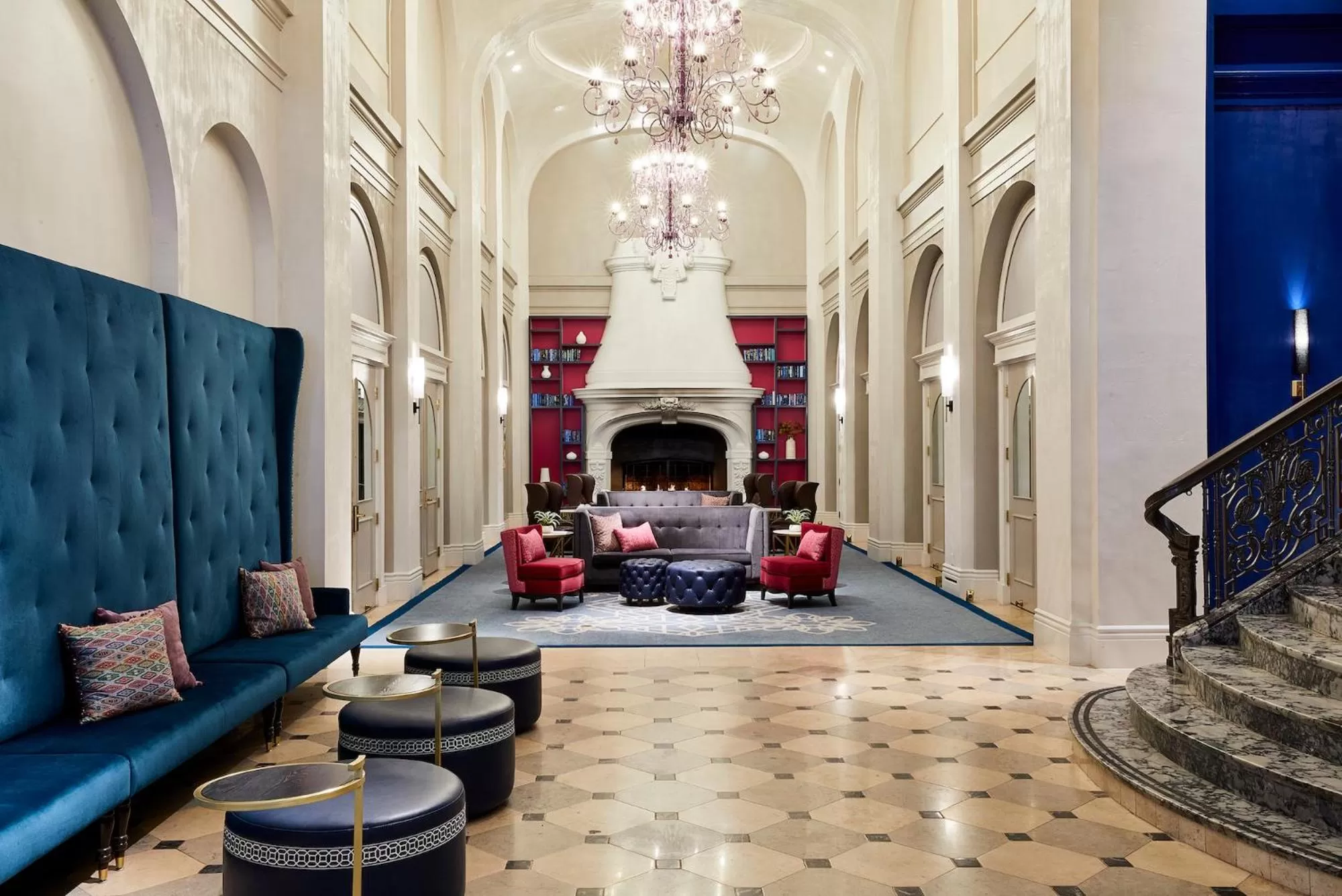 Lobby or reception in The Marker Union Square San Francisco