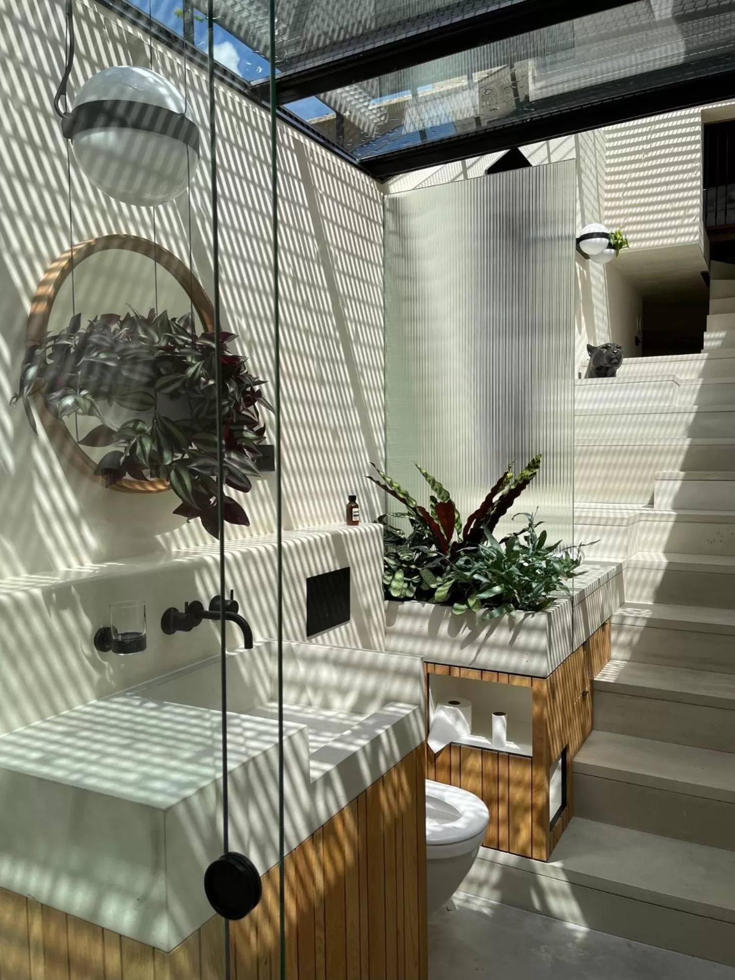 Bathroom in vondice hotel