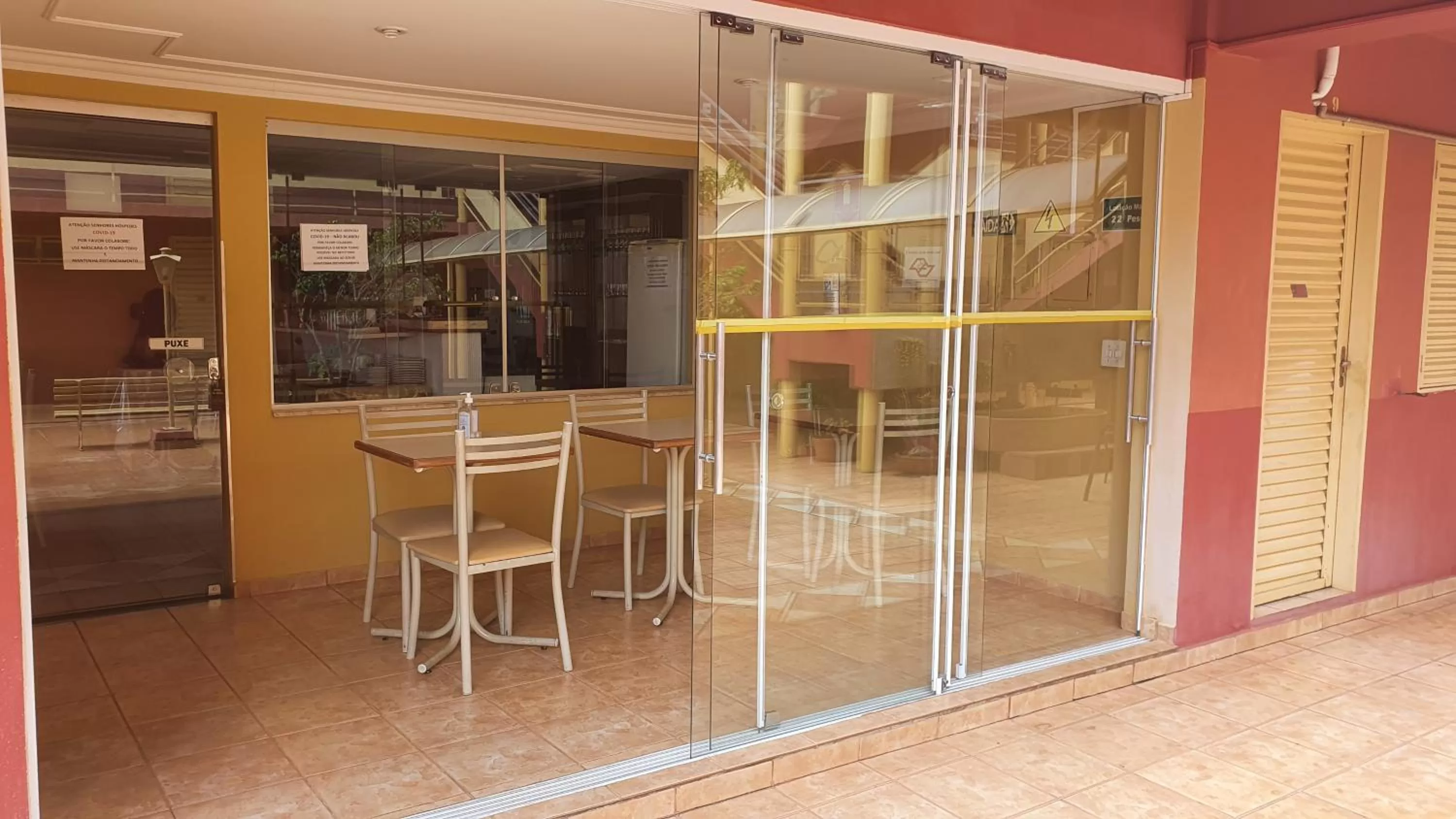 Facade/entrance in Hotel Sta Mônica Marília