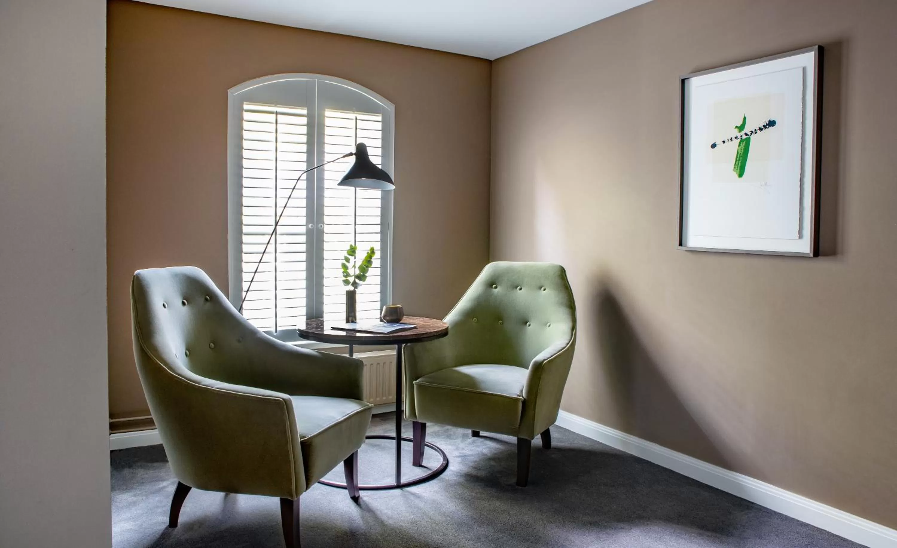 Living room in Pillows Grand Boutique Hotel Ter Borch Zwolle