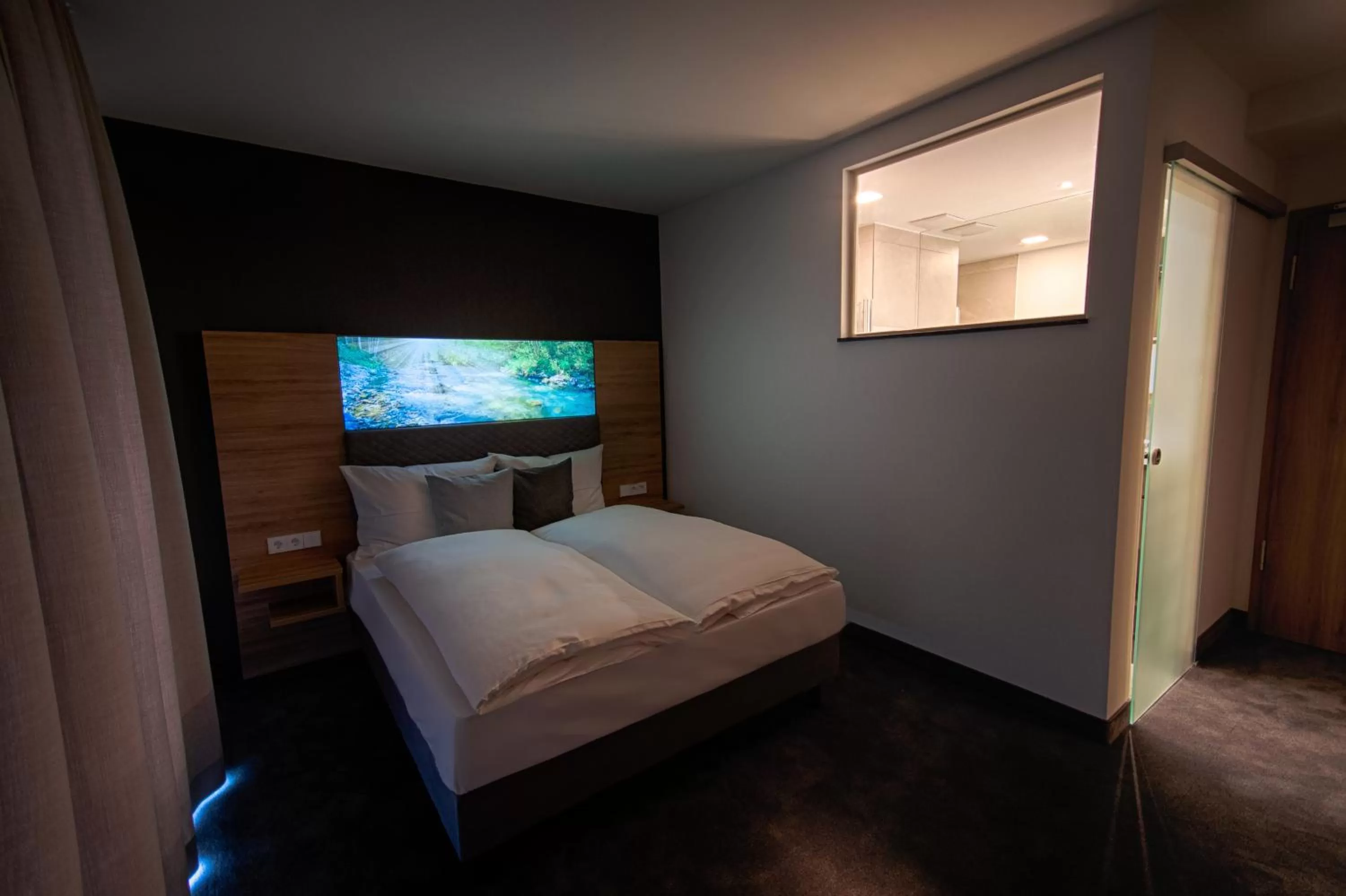 Bed in Hotel Kupferzell