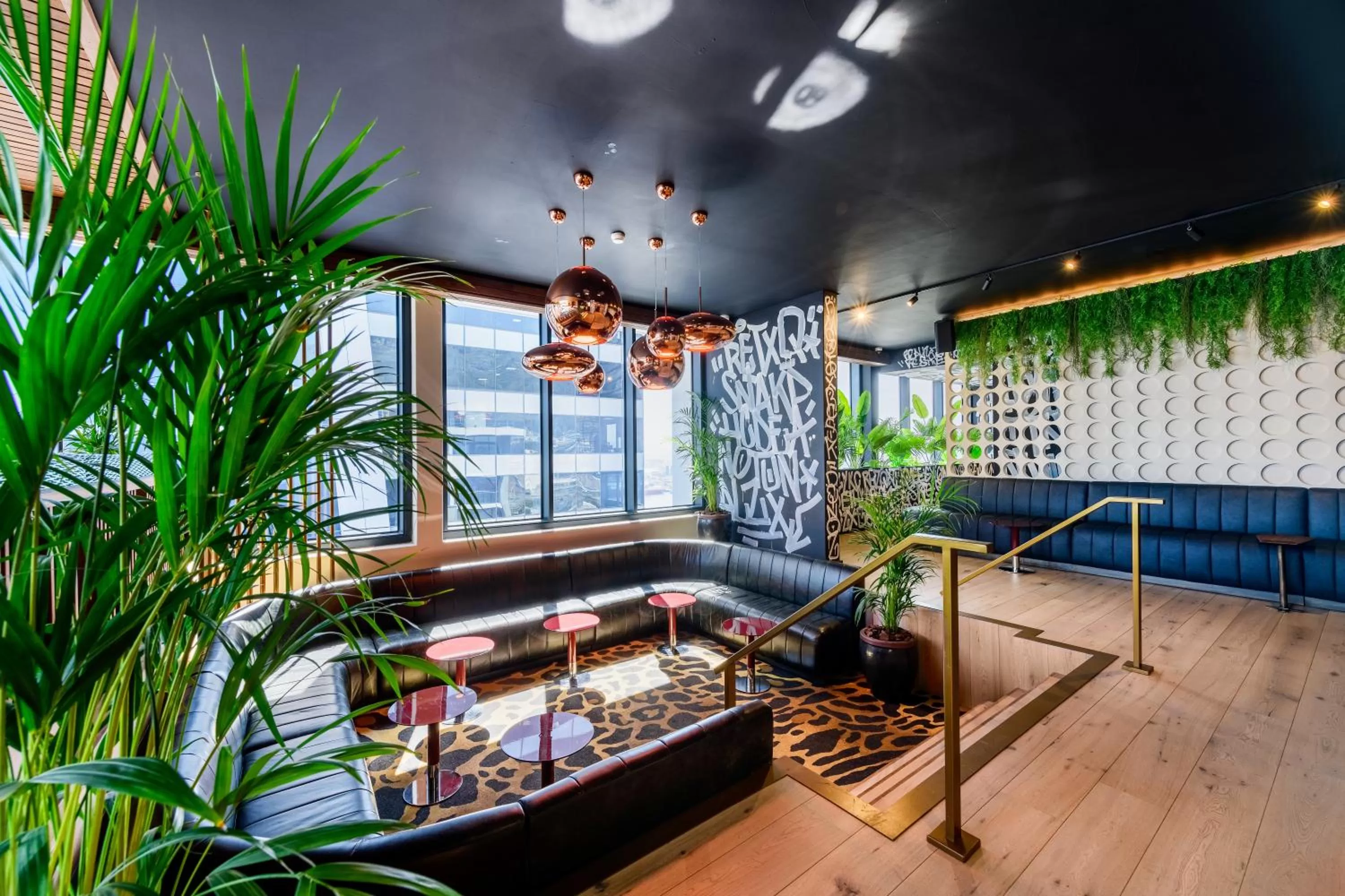 Lounge or bar in The Rockefeller Hotel by NEWMARK