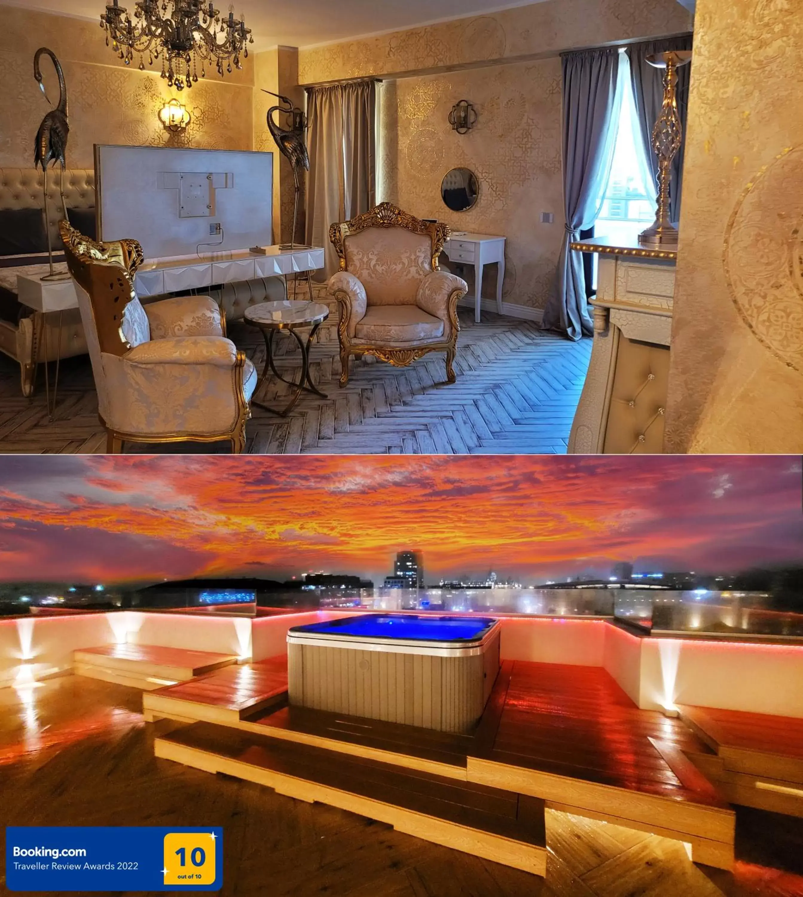 King Suite with Spa Bath in Terrace Suites Iasi King Suite with Spa Bath in Terrace Suites Iasi