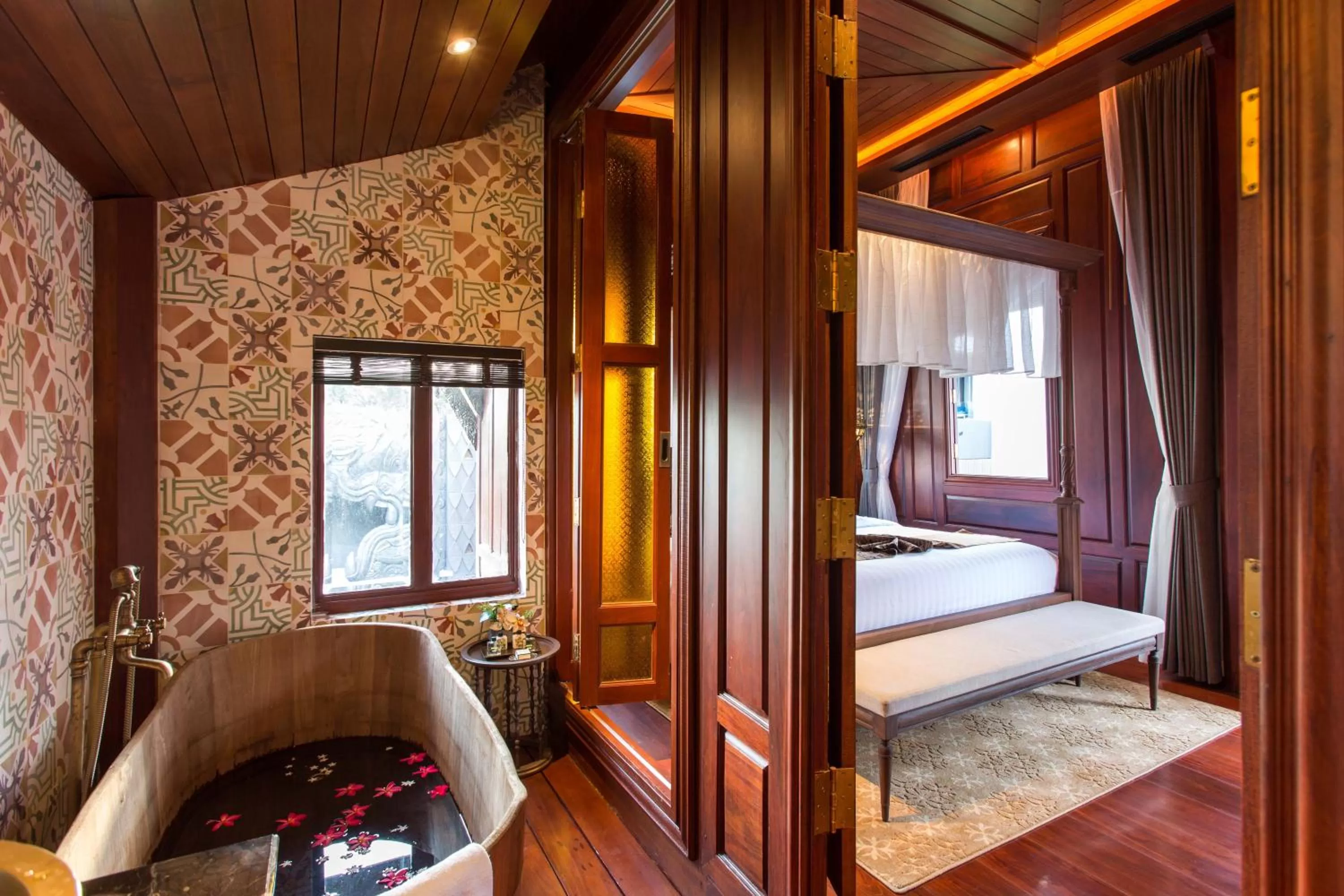 Bathroom, Bed in Aksorn Rayong, The Vitality Collection - SHA PLUS