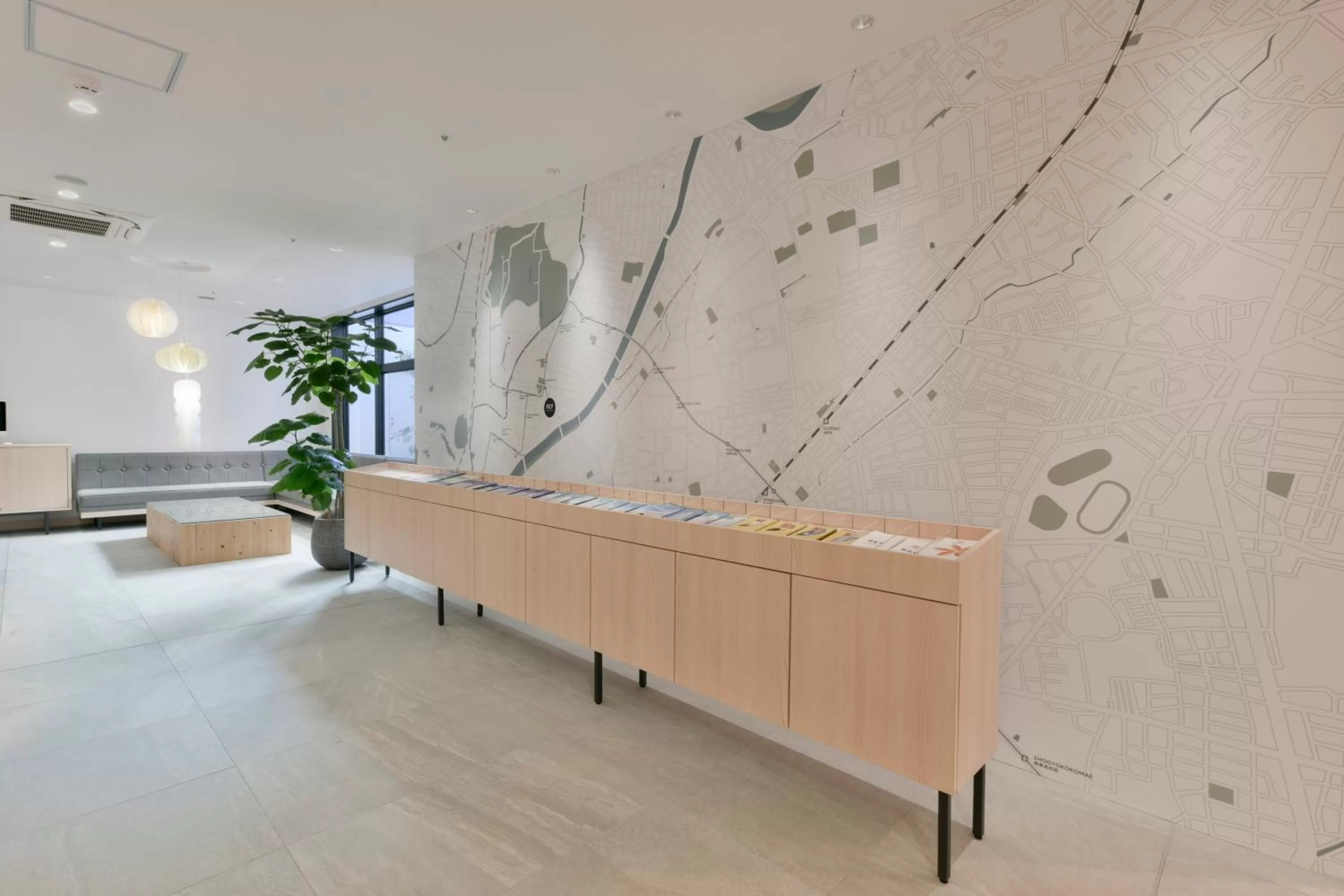 Lobby or reception in REF Kumamoto by VESSEL HOTELS