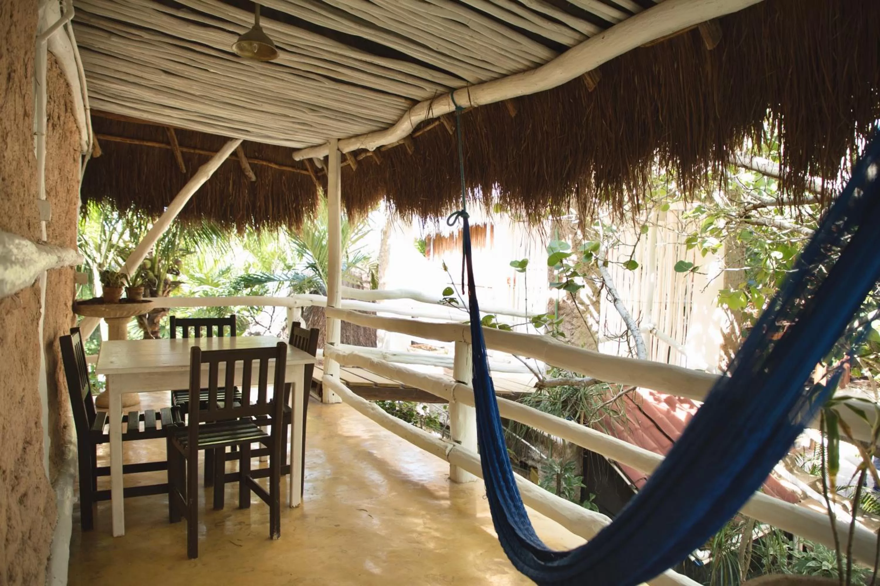 Balcony/Terrace in Posada Lamar Tulum Beach Front and Pool
