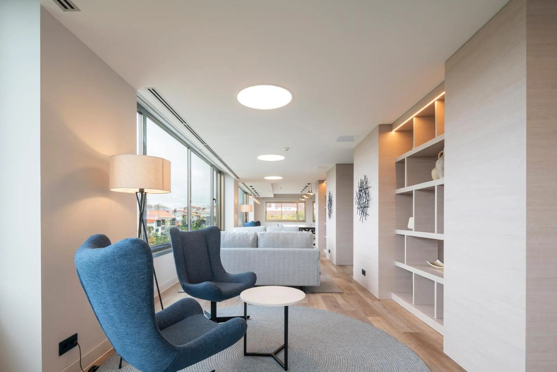 Seating area in Aparthotel Attica21 As Galeras