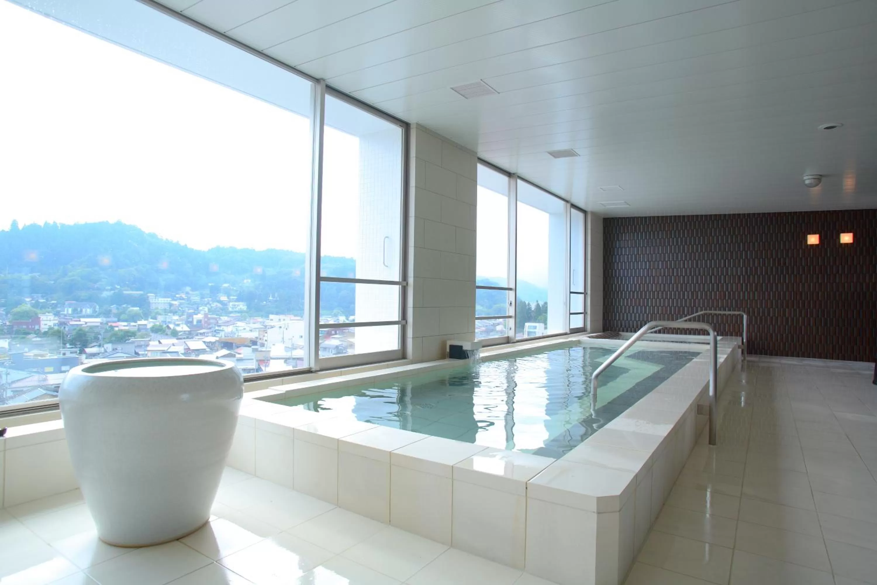 Hot Spring Bath in Spa Hotel Alpina Hida Takayama