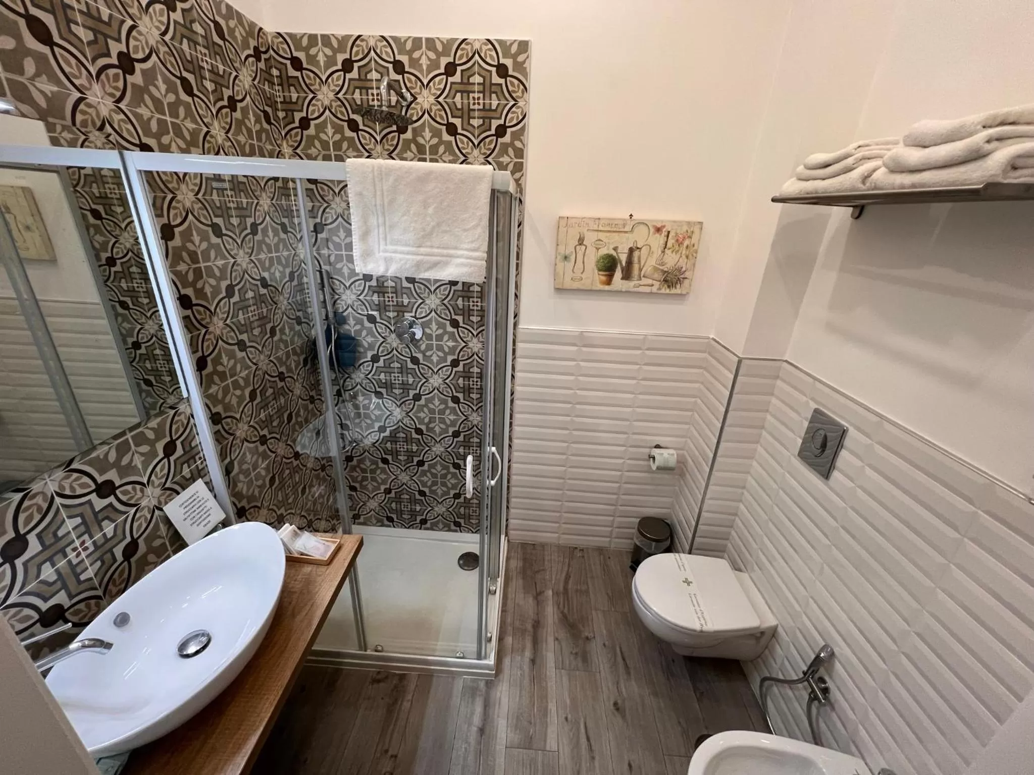 Bathroom in b&b don Mimì